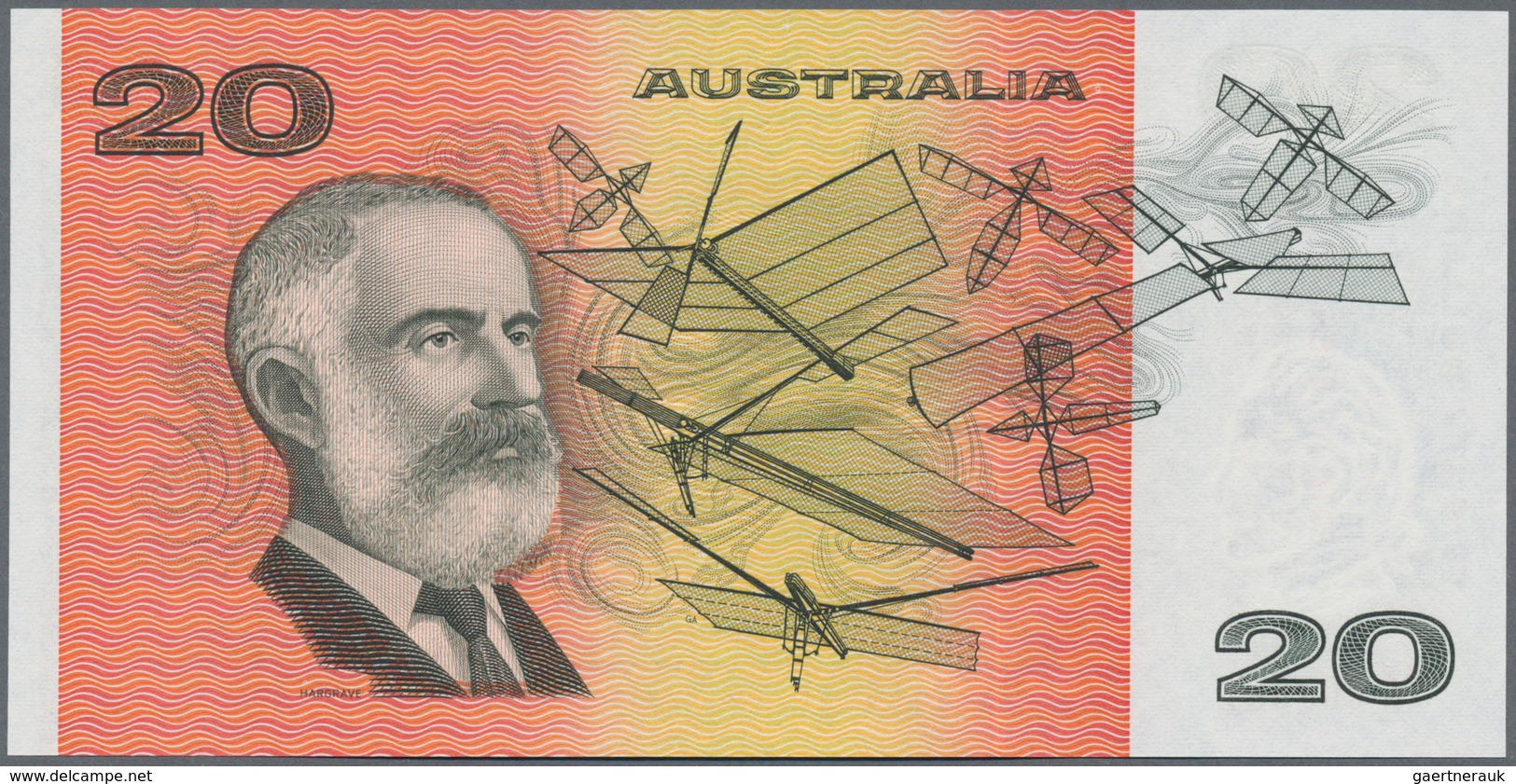 Australia / Australien: Reserve Bank Of Australia 20 Dollars ND(1974-94) With Signatures: Fraser & C - Sonstige & Ohne Zuordnung