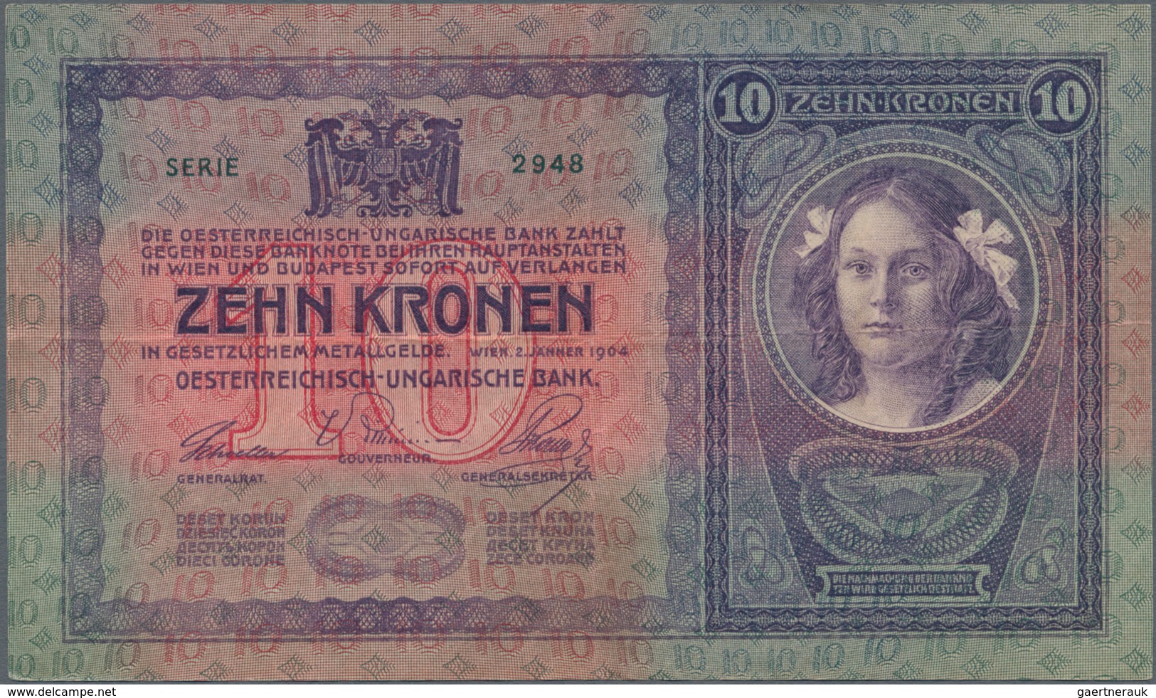 Austria / Österreich: Set with 15 pcs. 10 Kronen 1904, P.9 in about F+ to VF condition. (15 pcs.)