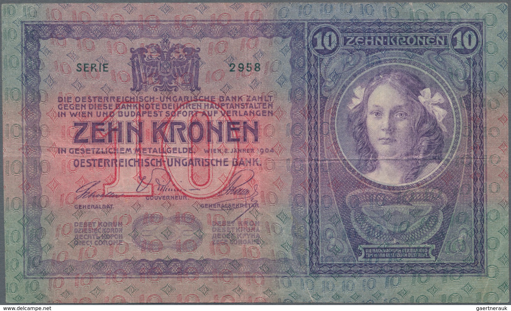 Austria / Österreich: Set with 15 pcs. 10 Kronen 1904, P.9 in about F+ to VF condition. (15 pcs.)