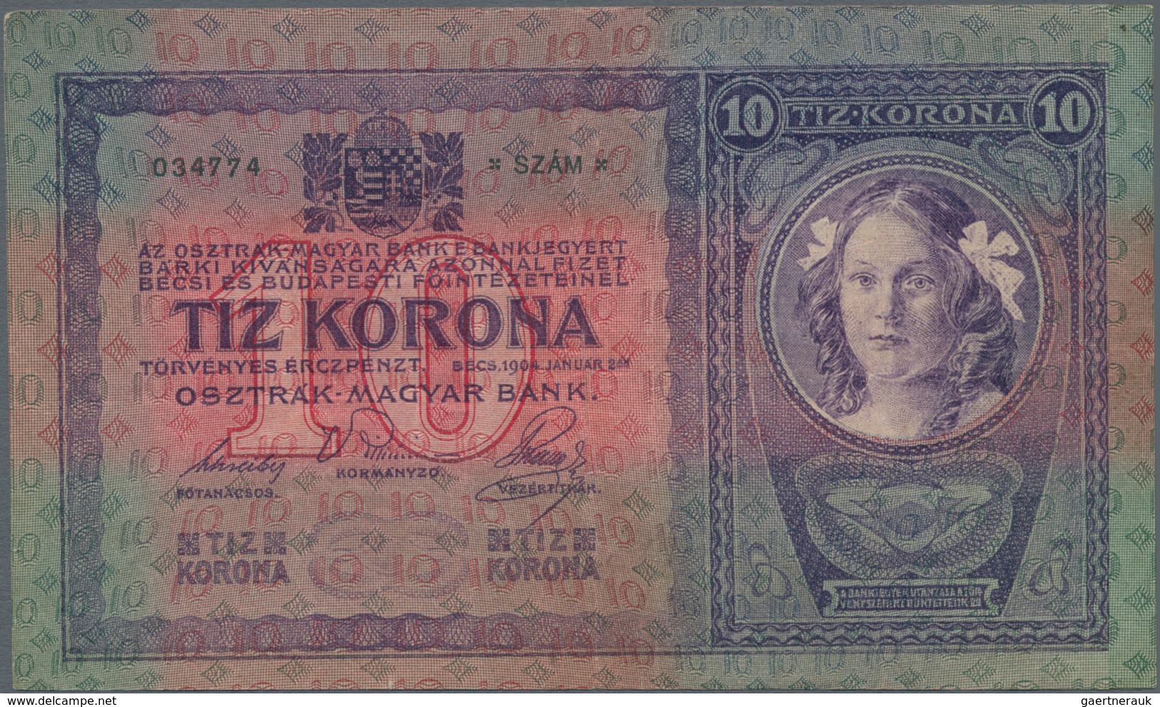 Austria / Österreich: Set with 15 pcs. 10 Kronen 1904, P.9 in about F+ to VF condition. (15 pcs.)