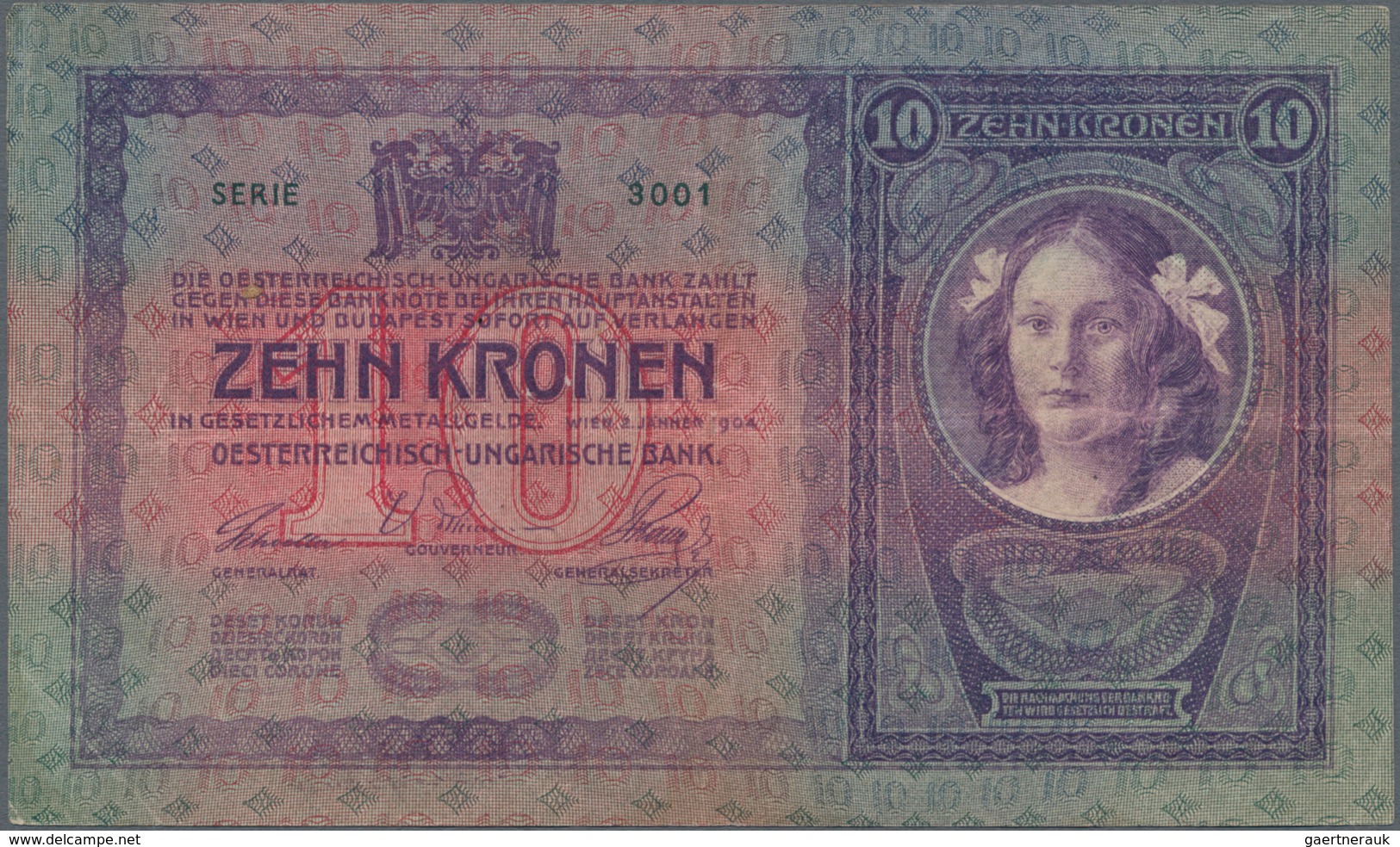 Austria / Österreich: Set with 15 pcs. 10 Kronen 1904, P.9 in about F+ to VF condition. (15 pcs.)