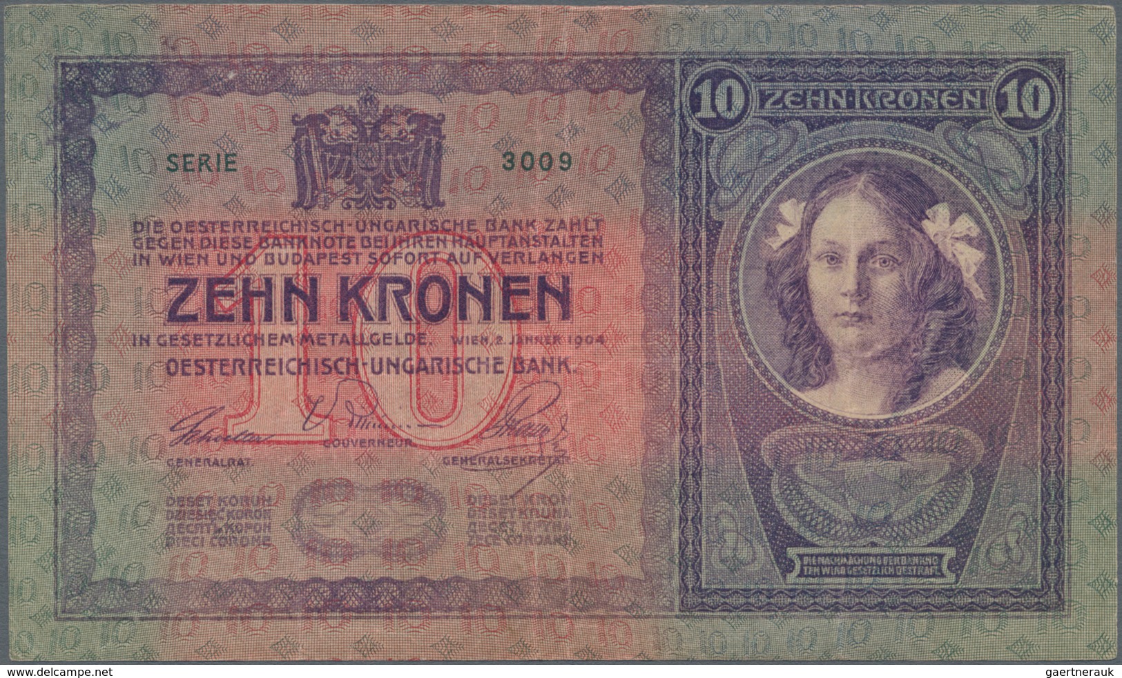 Austria / Österreich: Set with 15 pcs. 10 Kronen 1904, P.9 in about F+ to VF condition. (15 pcs.)