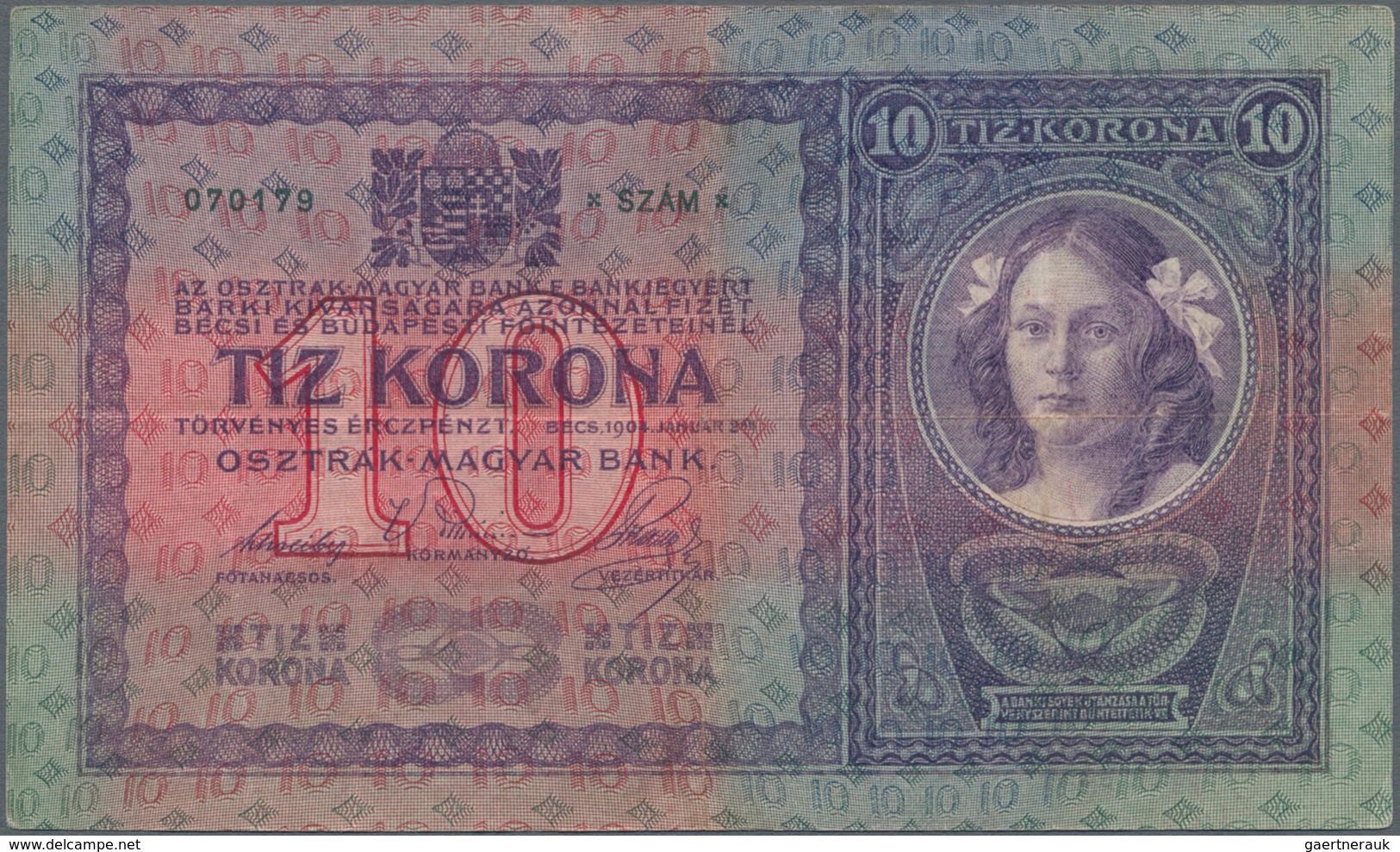 Austria / Österreich: Set with 15 pcs. 10 Kronen 1904, P.9 in about F+ to VF condition. (15 pcs.)