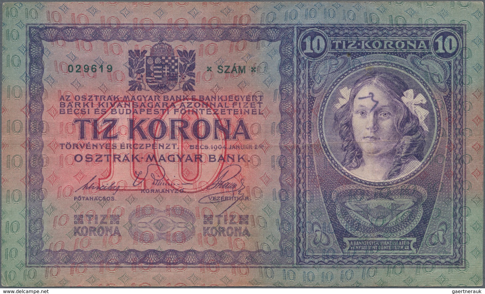 Austria / Österreich: Set with 15 pcs. 10 Kronen 1904, P.9 in about F+ to VF condition. (15 pcs.)