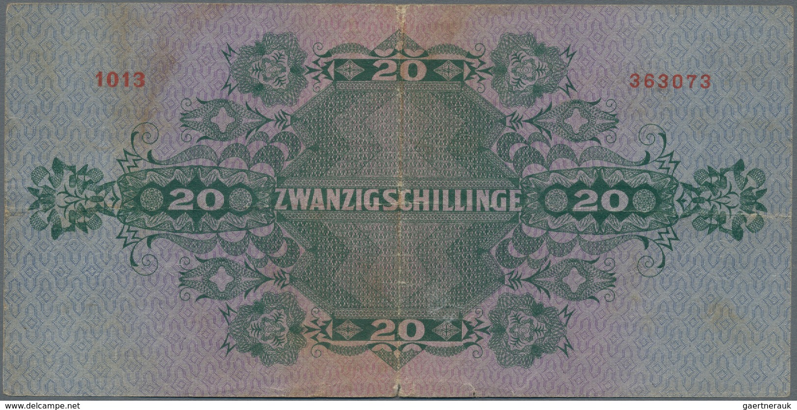 Austria / Österreich: 20 Schilling 1925, P.90, Very Nice With Tiny Tearsat Lower Margin And Lightly - Austria