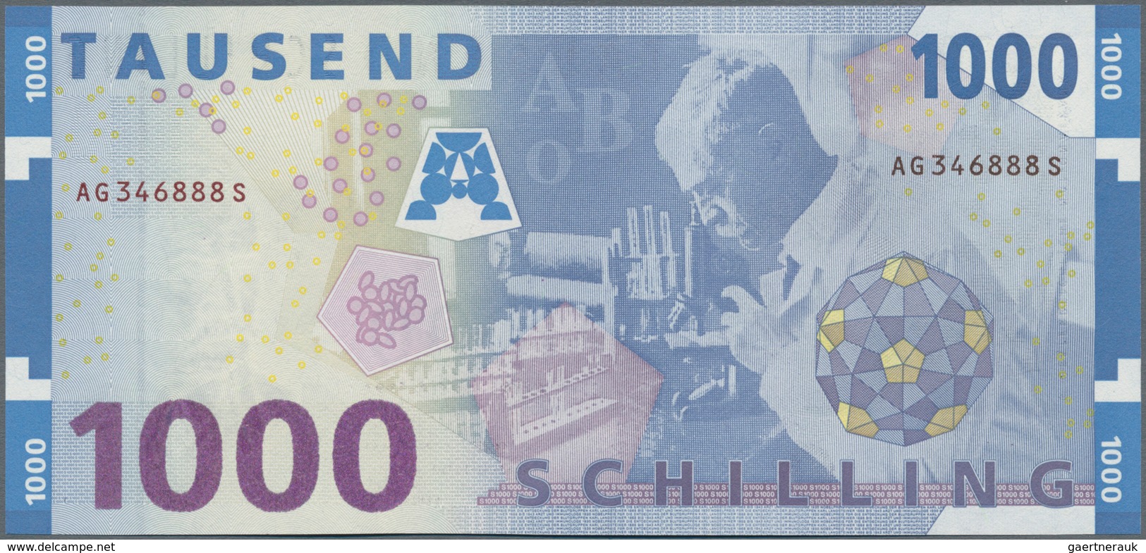 Austria / Österreich: 1000 Schilling 1997, P.155 In Perfect UNC Condition. - Oesterreich