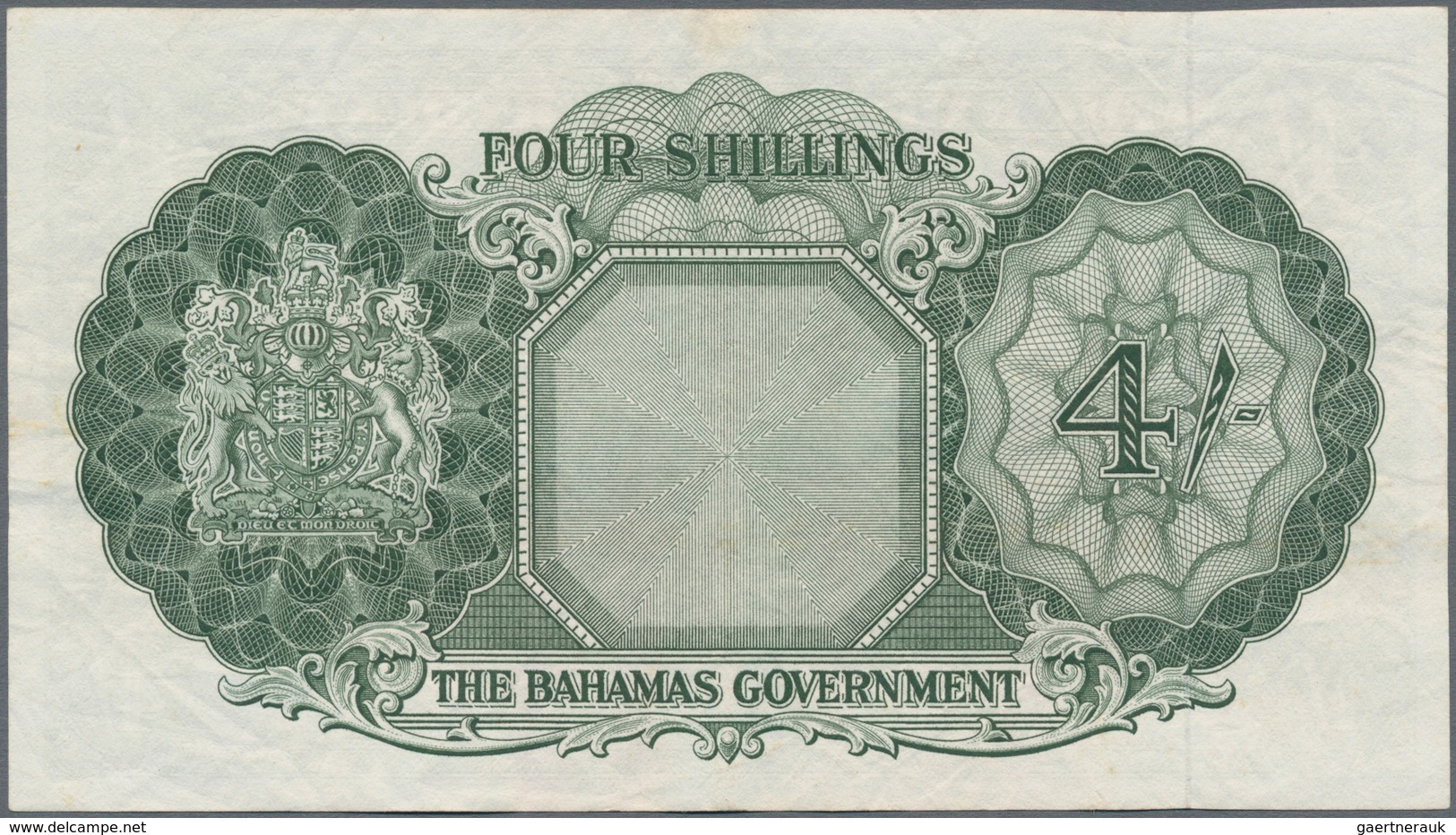 Bahamas: Pair With 4 And 10 Shillings ND(1953), P.13d, 14b, Both In Very Nice Condition With A Few S - Bahama's