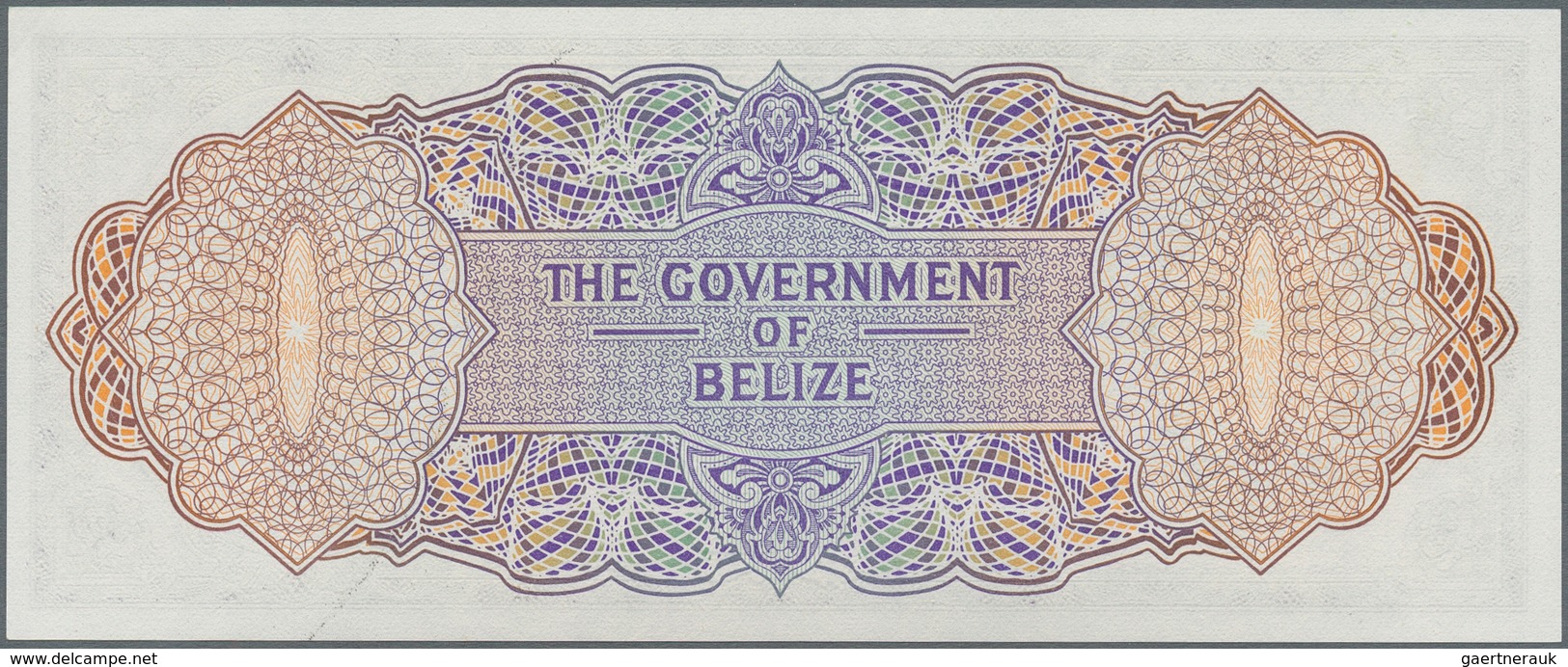 Belize: 2 Dollars January 1st 1976, P.34c In Perfect UNC Condition - Belice