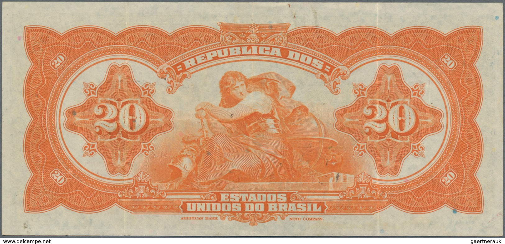Brazil / Brasilien: Lot With 3 Banknotes Containing 1 Mil Reis ND(1921) P.8 (VF), 50 Mil Reis ND(193 - Brasilien