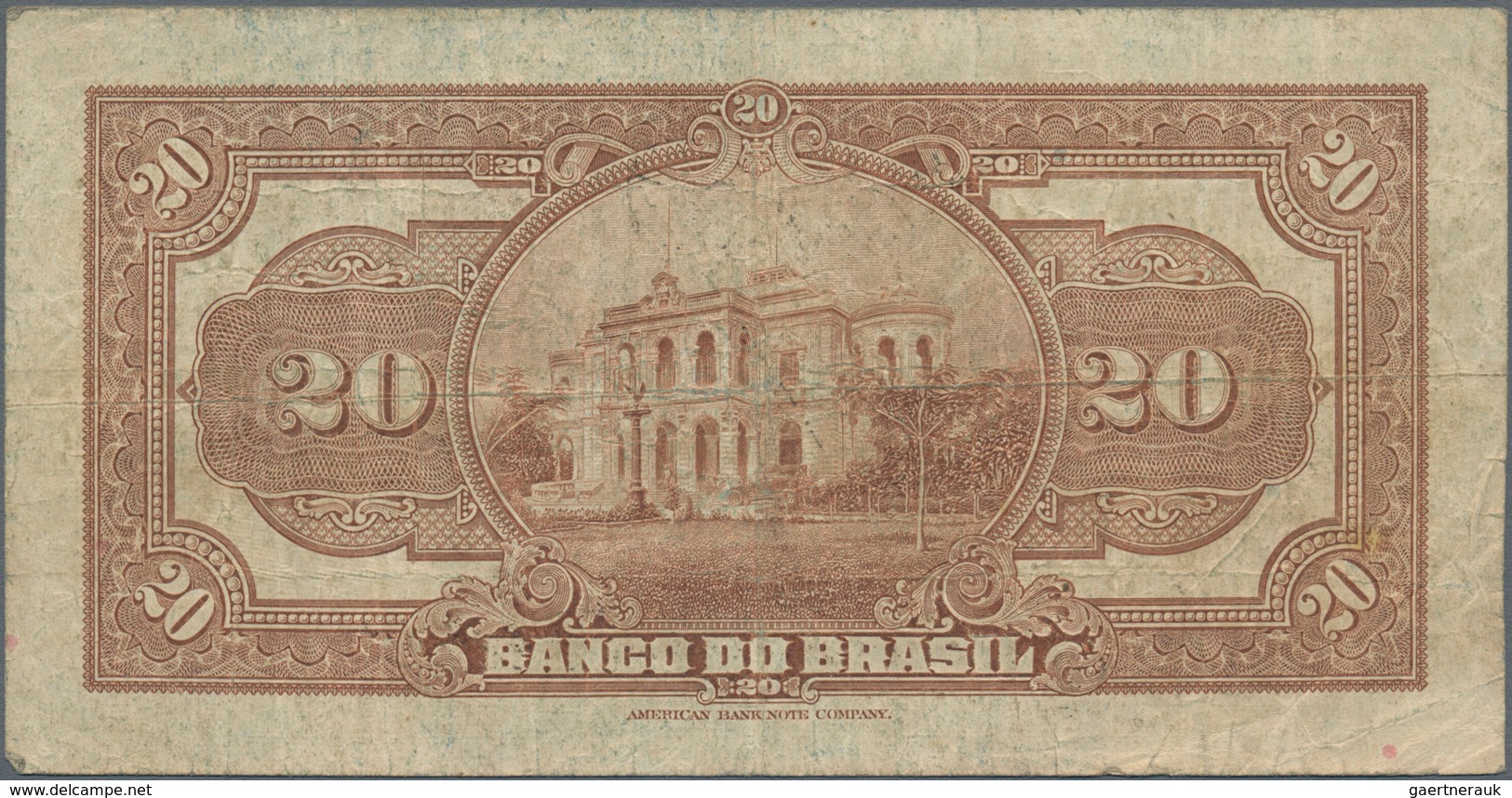 Brazil / Brasilien: Nice Group With 3 Banknotes Comprising República Dos Estados Unidos Do Brasil 5 - Brasil