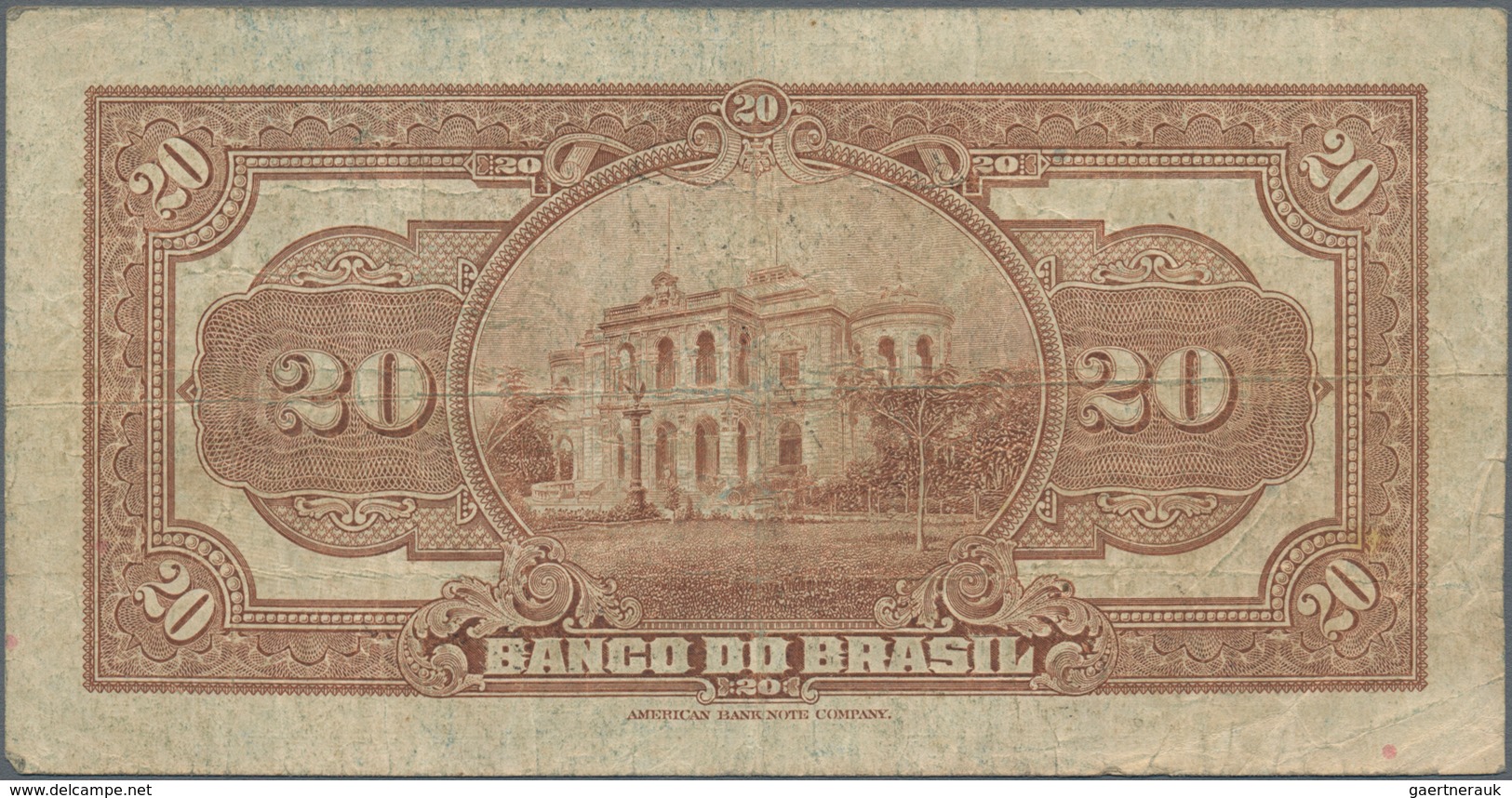 Brazil / Brasilien: Nice Group With 3 Banknotes Comprising República Dos Estados Unidos Do Brasil 5 - Brazilië