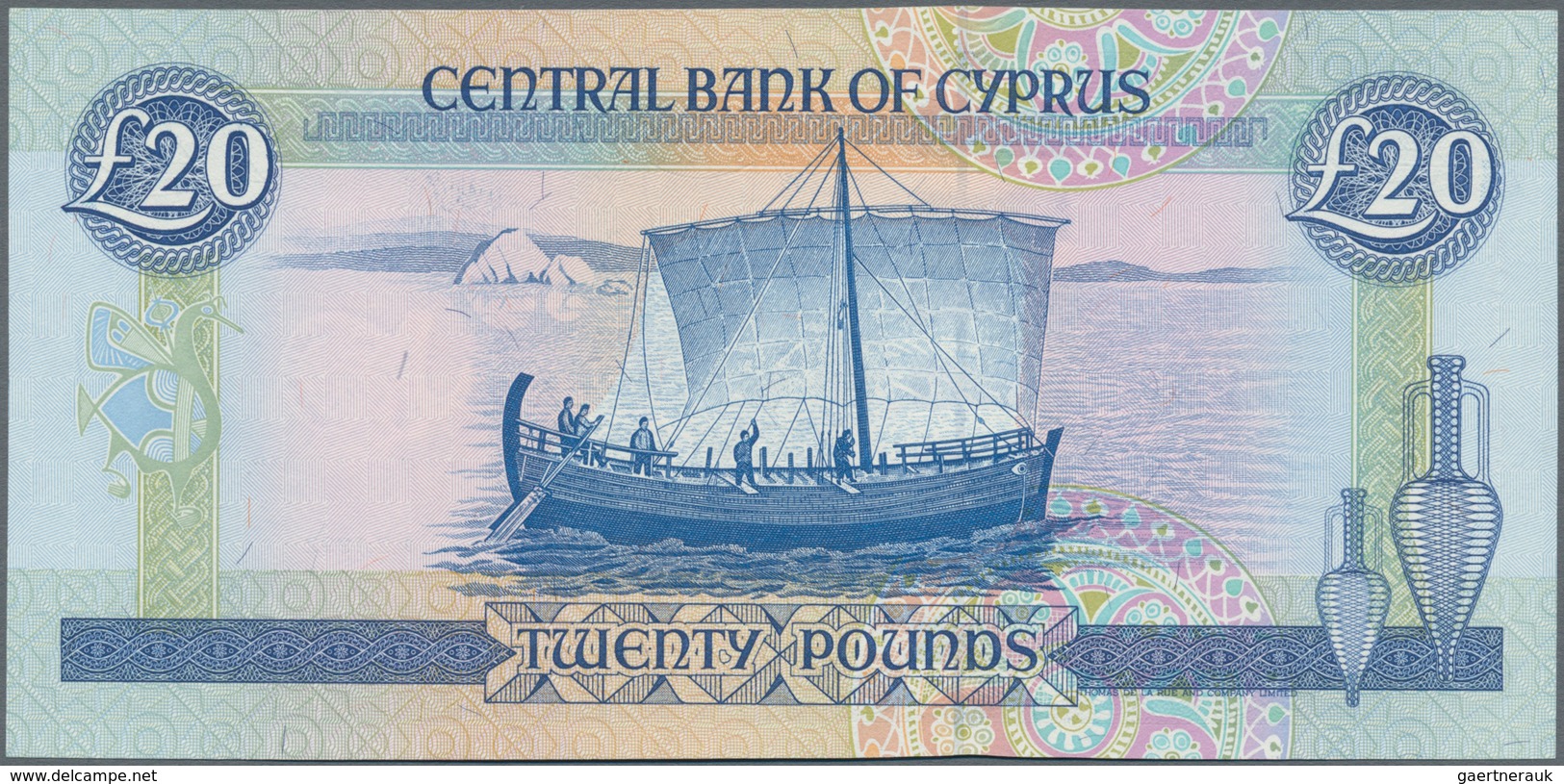 Cyprus / Zypern: 20 Pounds 1992, P.56a In Perfect UNC Condition. - Cyprus