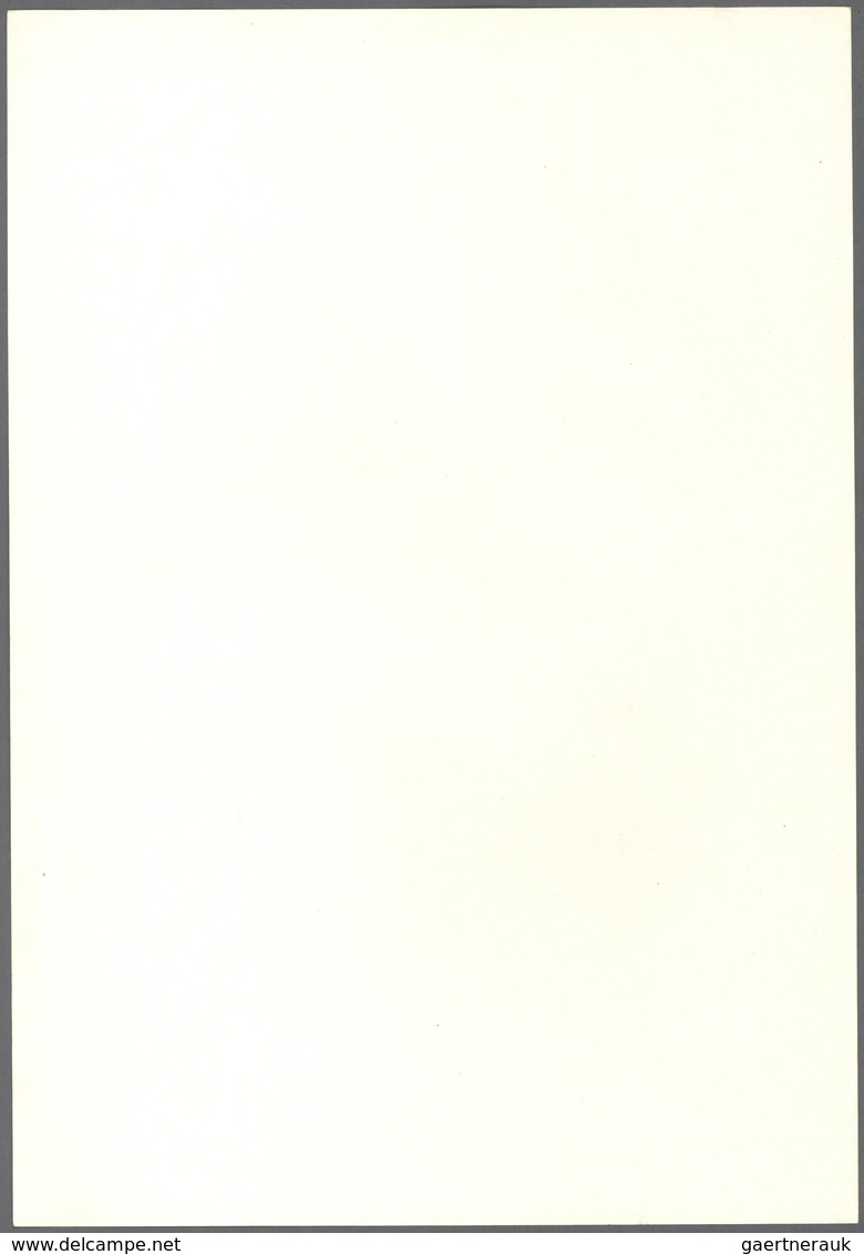 Czechoslovakia / Tschechoslowakei: Very Interesting Paper Sheet In DIN A4 Format On Watermark Paper - Tsjechoslowakije
