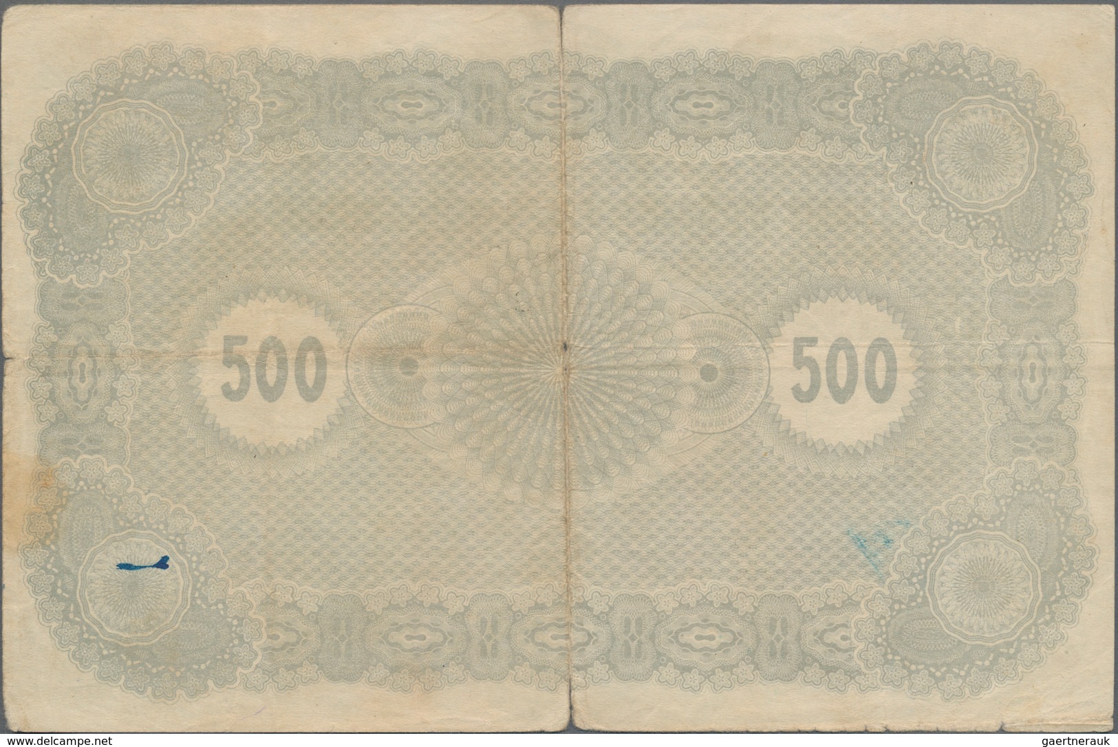 Estonia / Estland: Eesti Wabariigi 500 Marka January 1st 1920, P.34, Still Great Condition For This - Estland