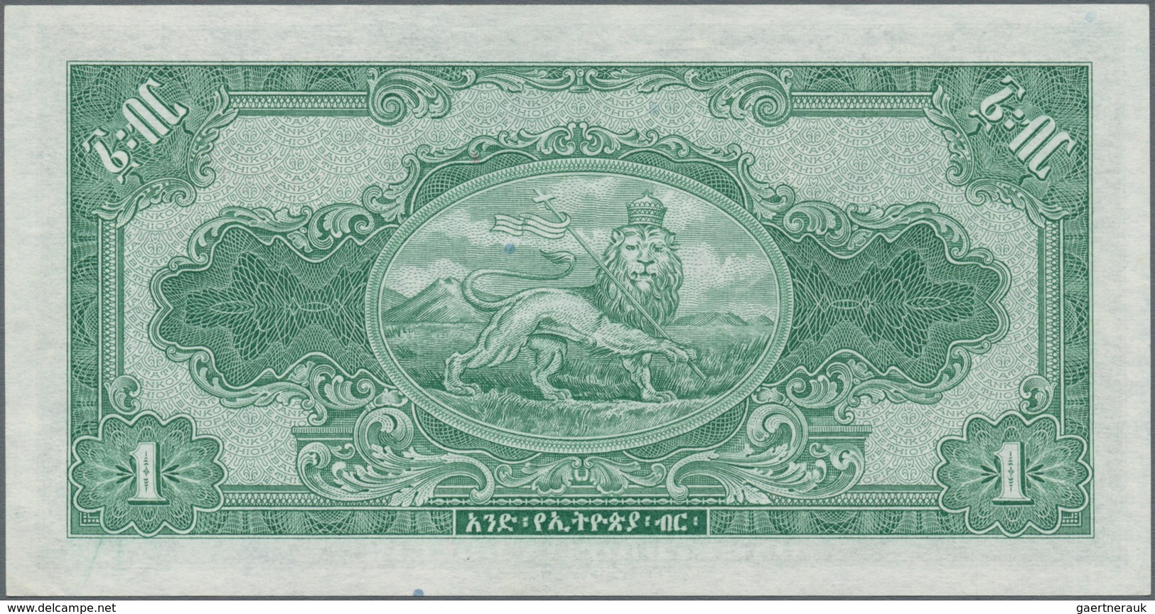 Ethiopia / Äthiopien: State Bank Of Ethiopia Set With 3 Banknotes 1 Dollar ND(1945 With Signature Bl - Ethiopië