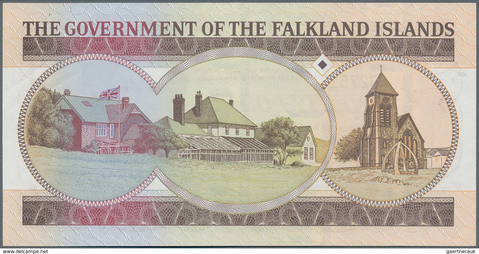 Falkland Islands / Falkland Inseln: The Government Of The Falkland Islands 20 Pounds 1984, P.15a, Al - Islas Malvinas