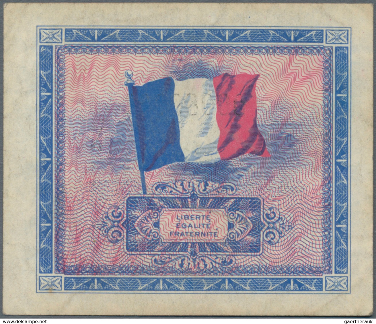 France / Frankreich: Pair Of The 10 Francs 1944 Allied Forces REPLACEMENT Notes With Large Letter "X - Otros & Sin Clasificación