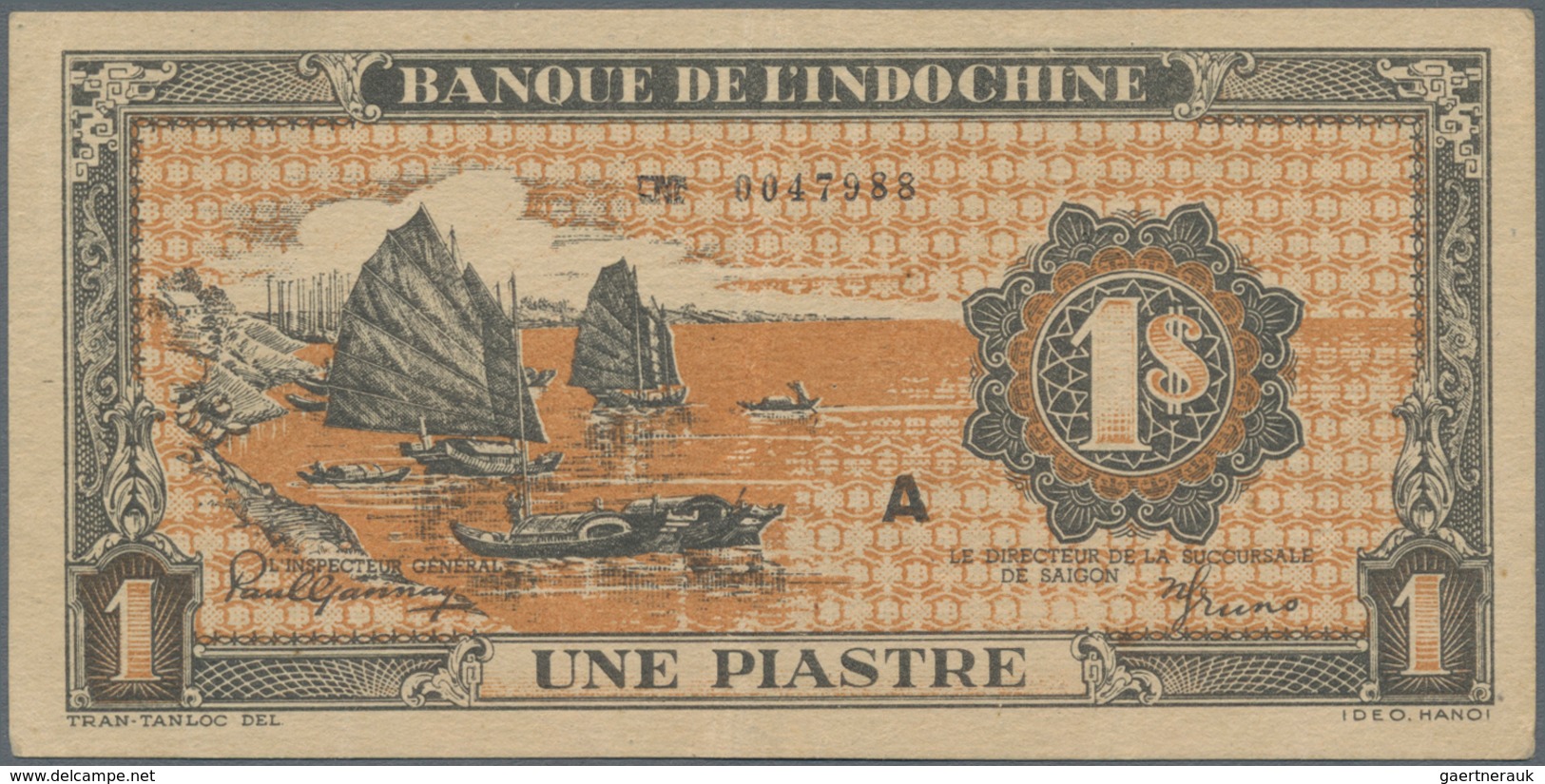 French Indochina / Französisch Indochina: Banque De L'Indo-Chine, Very Nice Lot With 17 Banknotes Of - Indochina