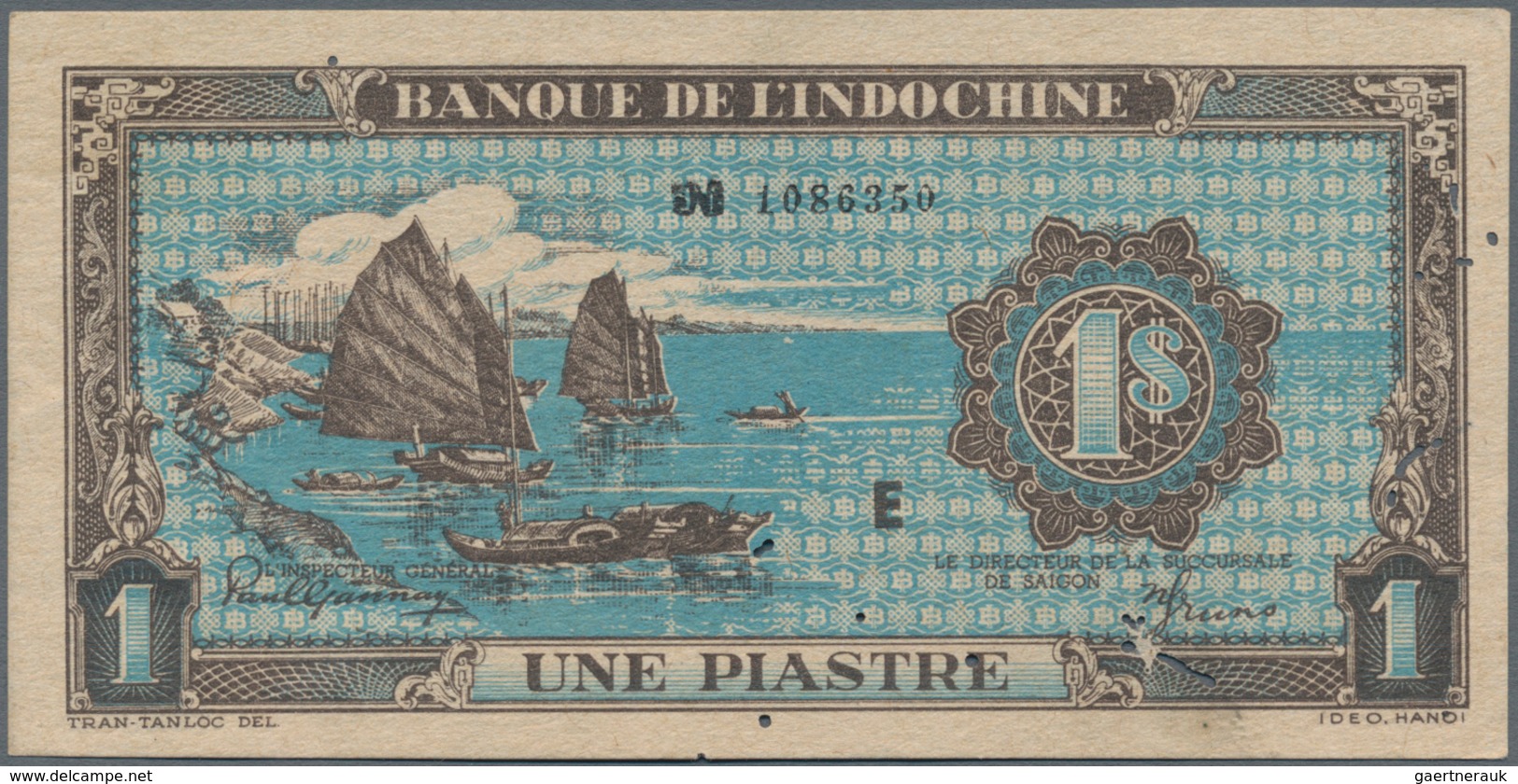 French Indochina / Französisch Indochina: Banque De L'Indo-Chine, Very Nice Lot With 17 Banknotes Of - Indochina