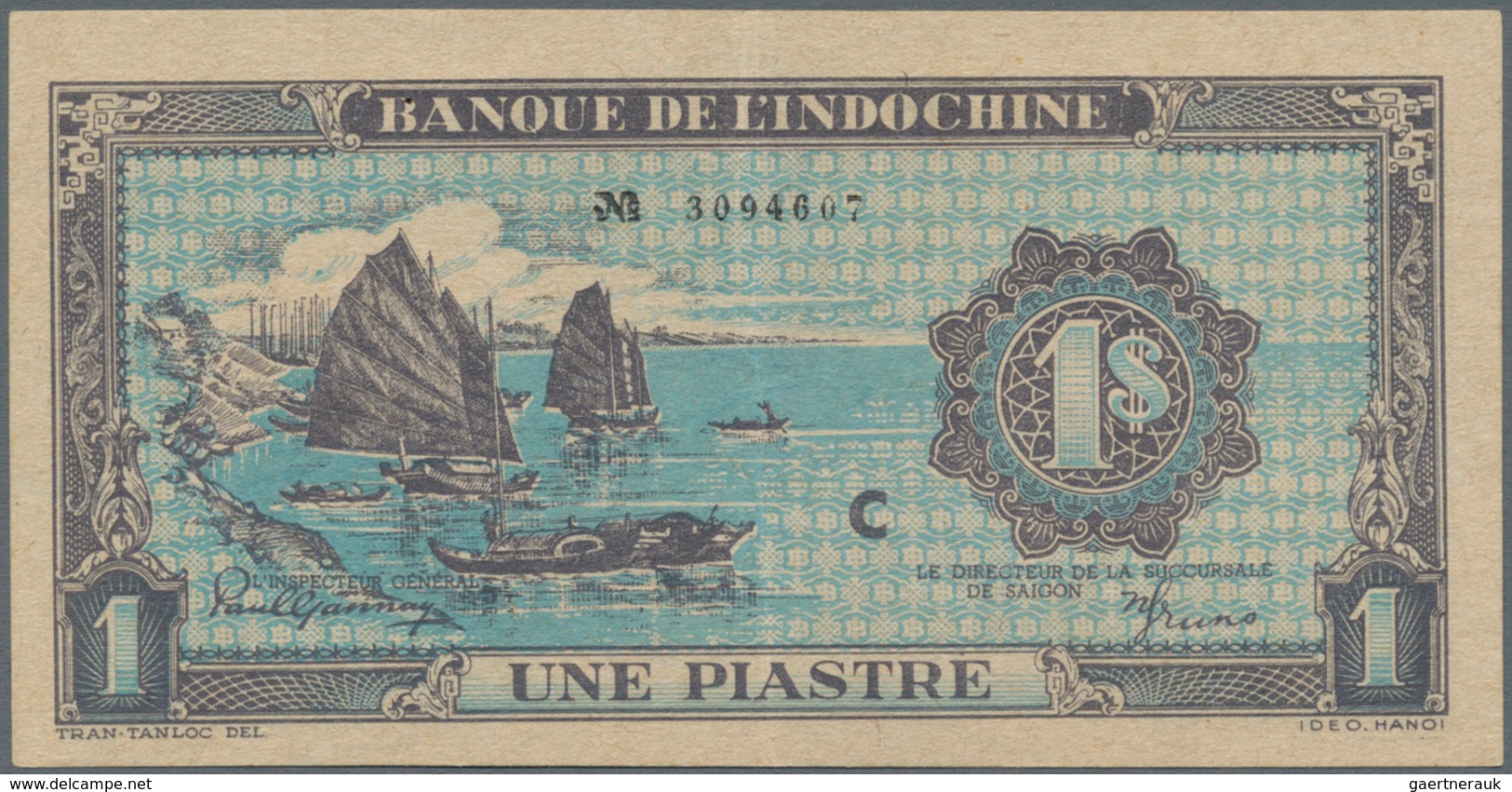 French Indochina / Französisch Indochina: Banque De L'Indo-Chine, Very Nice Lot With 17 Banknotes Of - Indochina