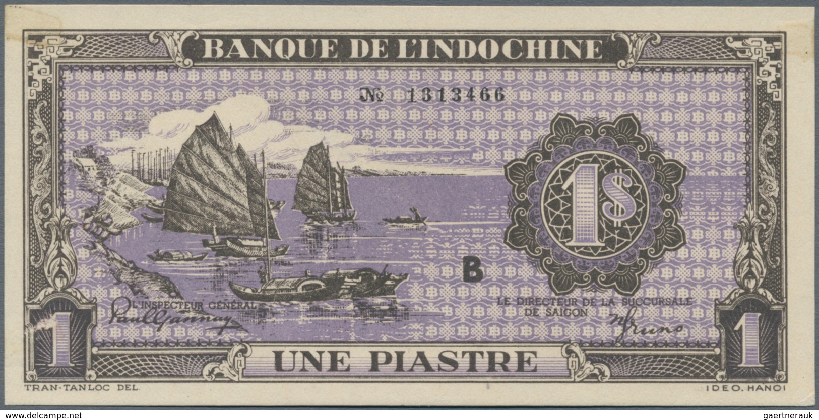 French Indochina / Französisch Indochina: Banque de l'Indo-Chine, very nice lot with 17 banknotes of