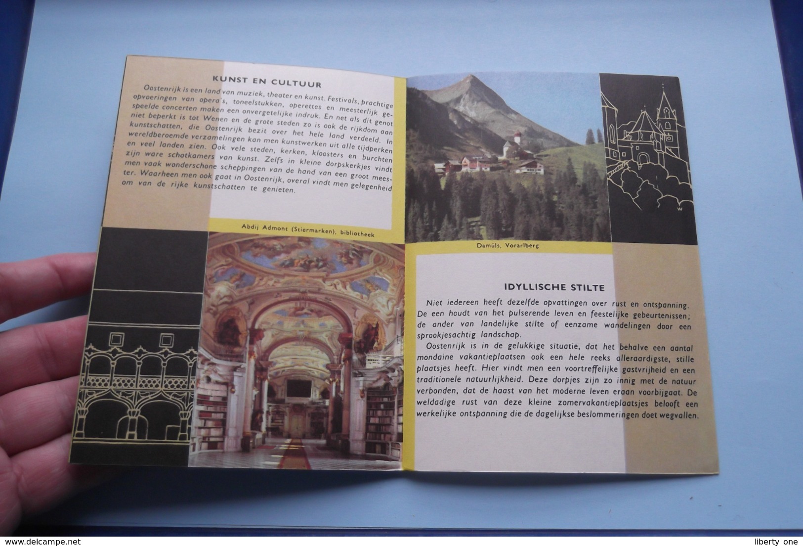 Aan Een Vriend Van OOSTENRIJK Waar Ook Ter Wereld ( Brochure Format CP / PK >>> Voir / Zie Photos ) Austria ! - Dépliants Touristiques