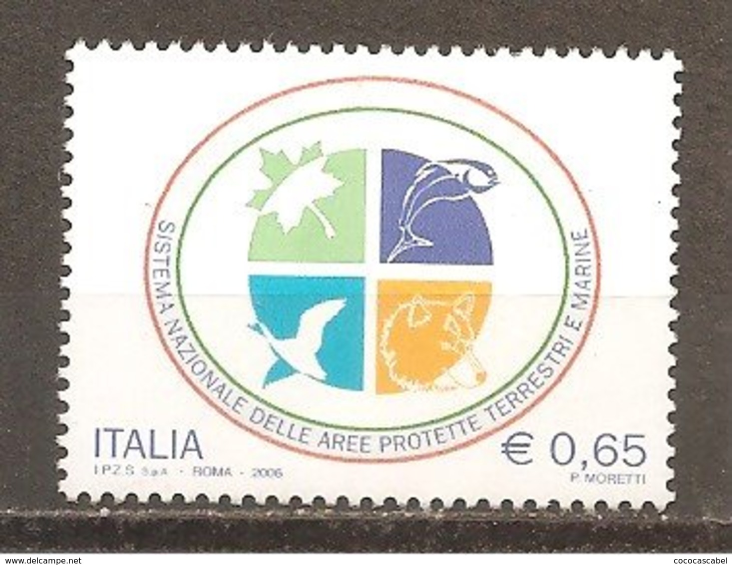 Italia-Italy Yvert Nº 2893 (usado) (o) - 2001-10: Usados