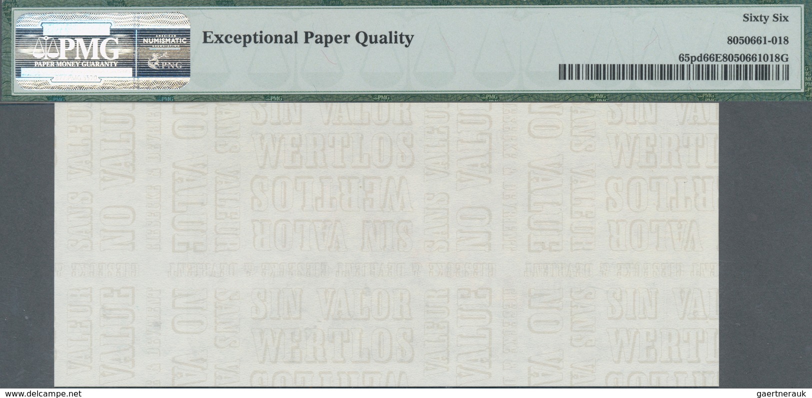 Guatemala: Printer's Design For 0,50 Quetzal 1983-89 Front And Back, P.65pd, Each One With Empty Rev - Guatemala