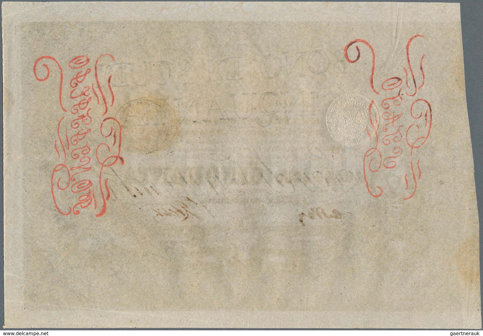 Italy / Italien: Two Consecutive Notes Of Stato Pontificio 50 Scudi 1948 P. NL, Gavello 155, Very Ra - Autres & Non Classés