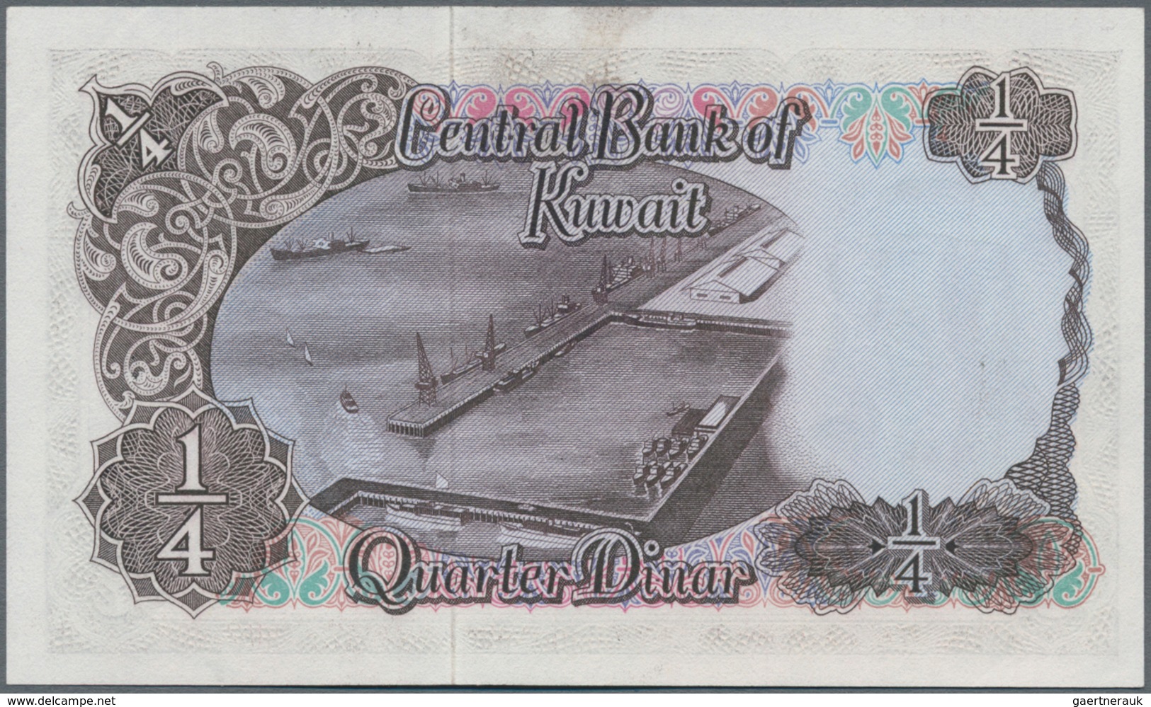 Kuwait: Central Bank Of Kuwait, Pair Of 1/4 And 1/2 Dinar Of The L. 1968 "Sheikh Sabah Ibn Salim Al- - Koeweit