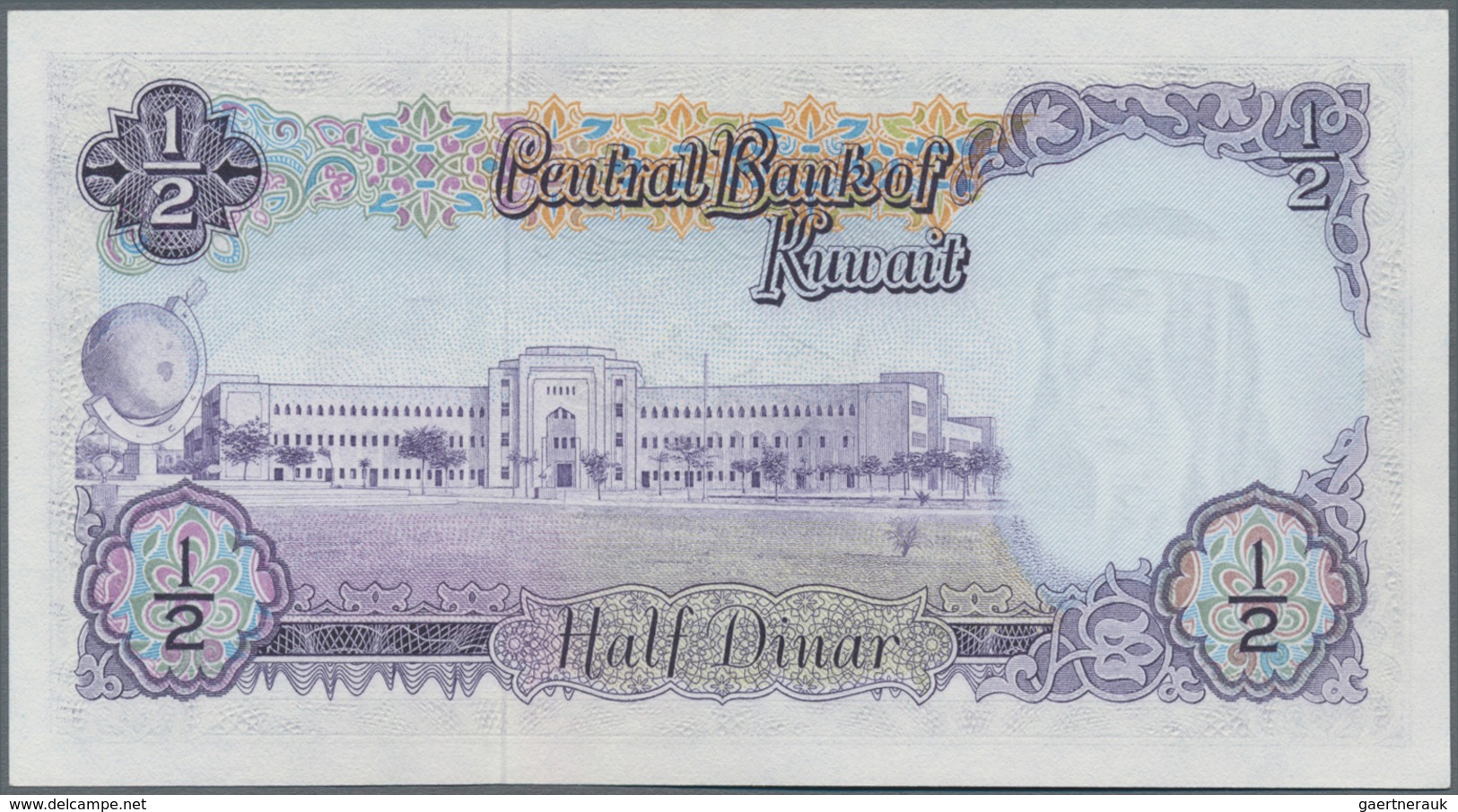 Kuwait: Central Bank Of Kuwait, Pair Of 1/4 And 1/2 Dinar Of The L. 1968 "Sheikh Sabah Ibn Salim Al- - Koeweit