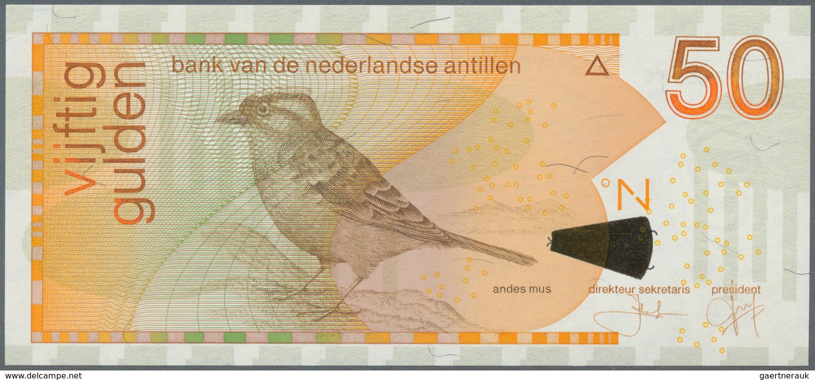 Netherlands Antilles / Niederländische Antillen: Pair With 50 Gulden 2006 P.30d (UNC) And 100 Gulden - Nederlandse Antillen (...-1986)