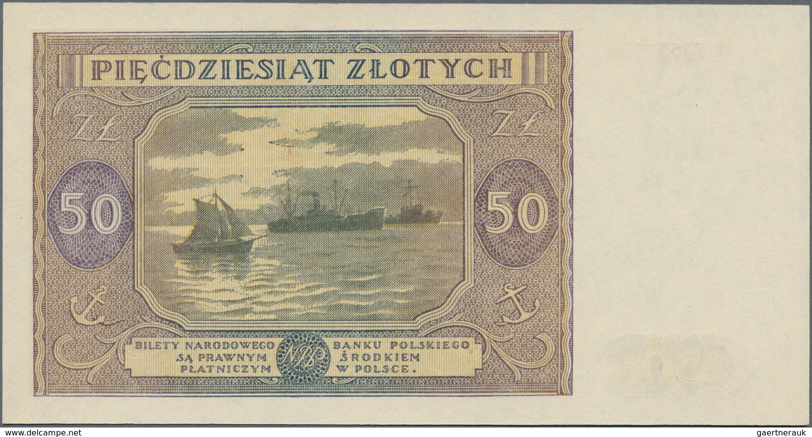 Poland / Polen: 50 Zlotych 1946, P.128 In Perfect UNC Condition. - Polen