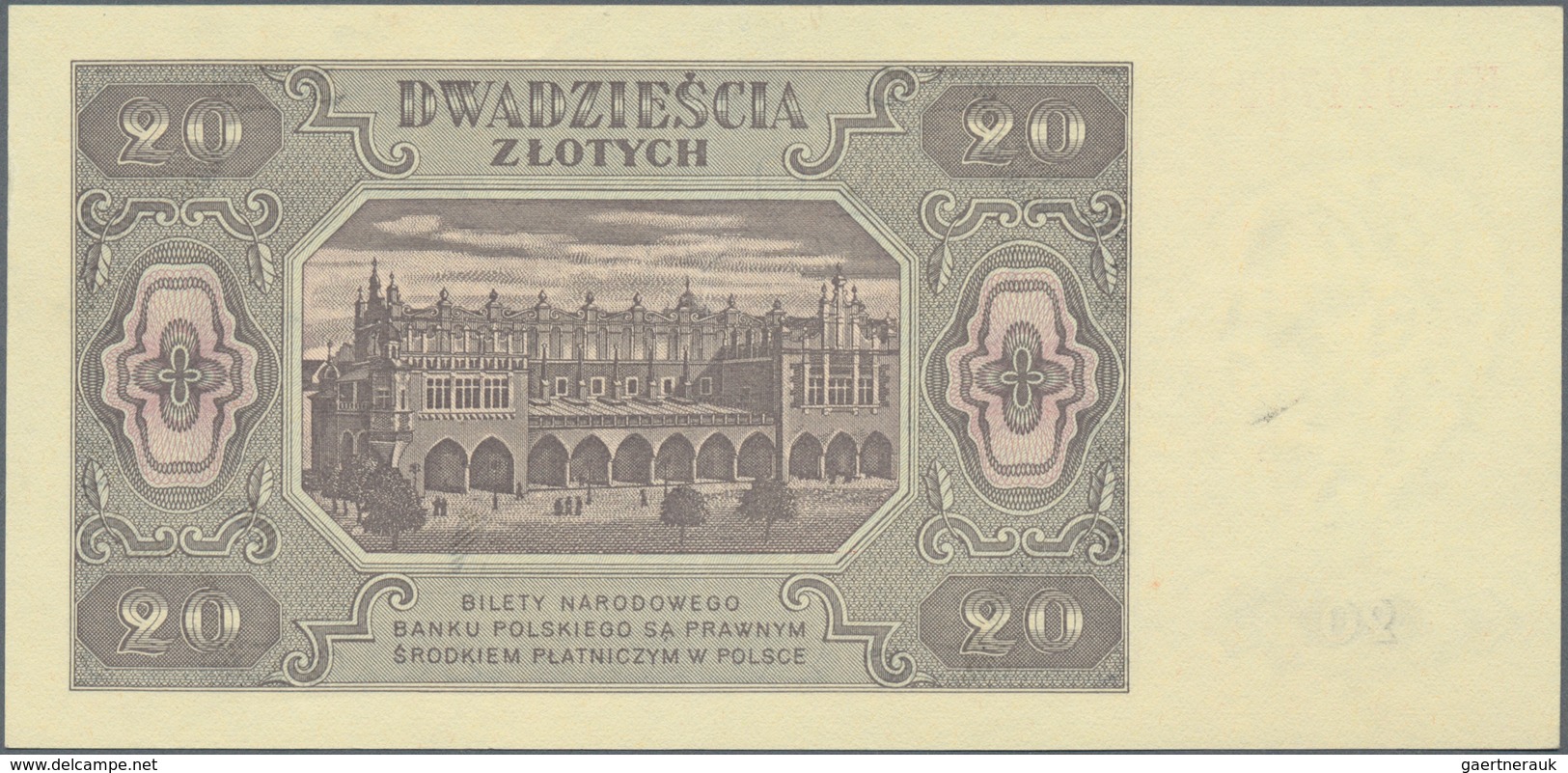 Poland / Polen: Set With 5 Banknotes Series 1948 With 2, 10, 20, 50 And 100 Zlotych, P.134, 136-139 - Polen