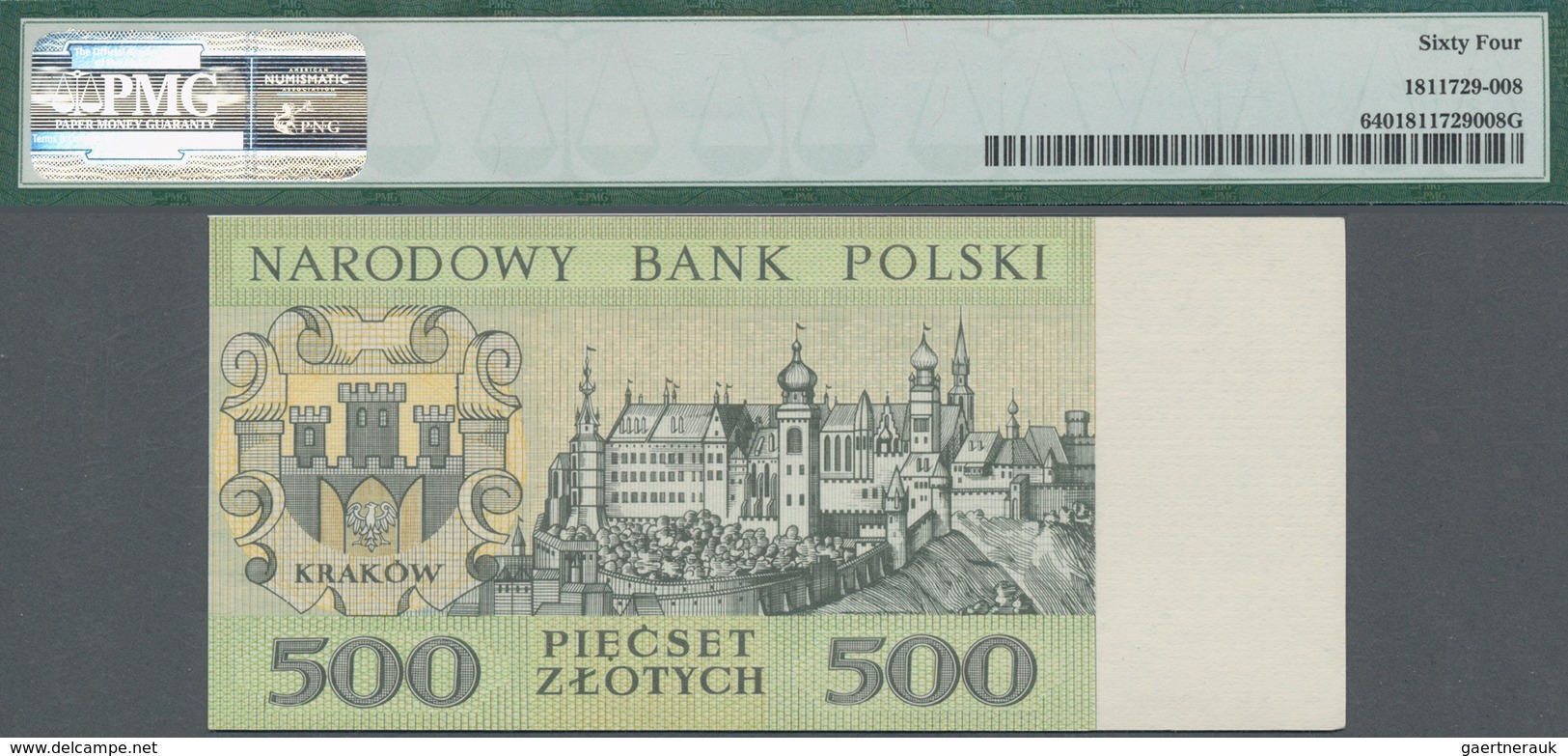 Poland / Polen: Unissued Banknote essay 20 Zlotych 1965, P.NL, in perfect UNC condition, offset prin