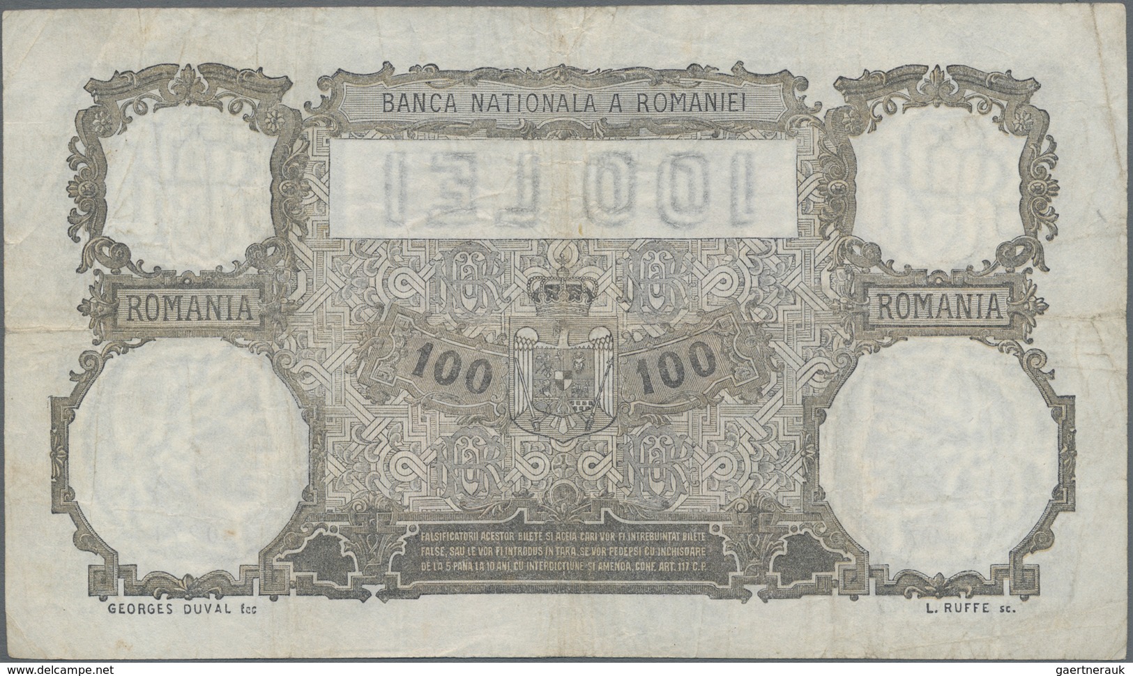 Romania / Rumänien: Banca Naţională A României 100 Lei 1930, P.33a, Still Nice Condition For This La - Rumänien