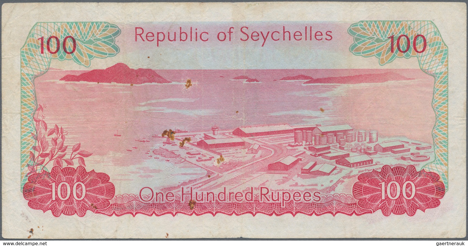 Seychelles / Seychellen: Republic Of Seychelles Set With 3 Banknotes Of The ND(1976-77) Series With - Seychellen