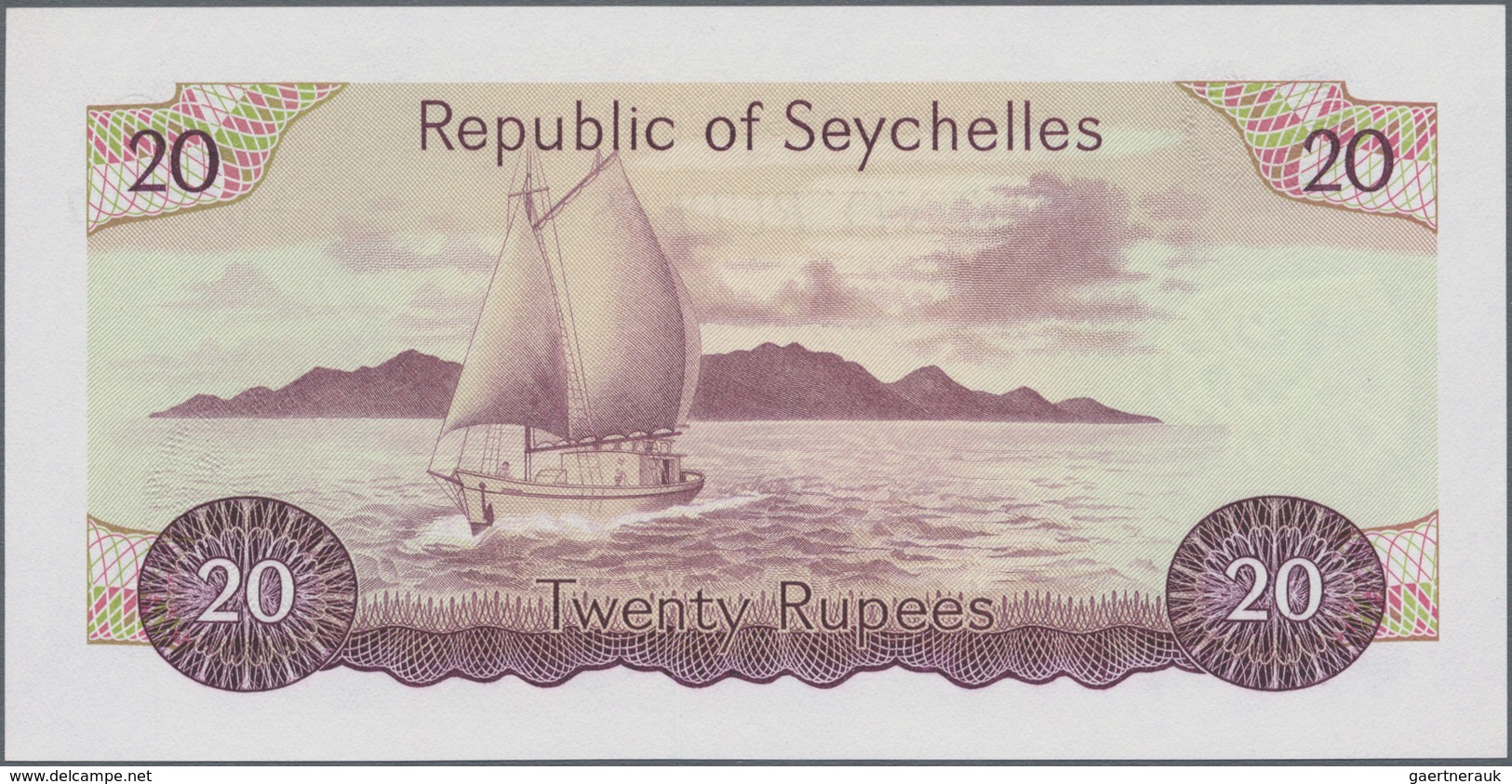 Seychelles / Seychellen: Republic Of Seychelles Set With 3 Banknotes Of The ND(1976-77) Series With - Seychellen