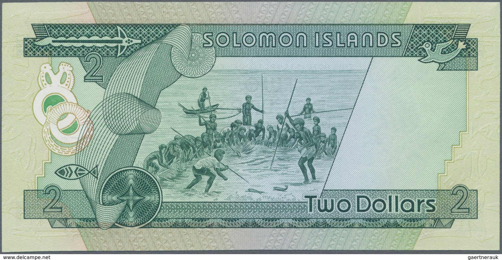 Solomon Islands: Solomon Islands Monetary Authority Set With 3 Banknotes 2, 5 And 10 Dollars ND(1977 - Salomonseilanden