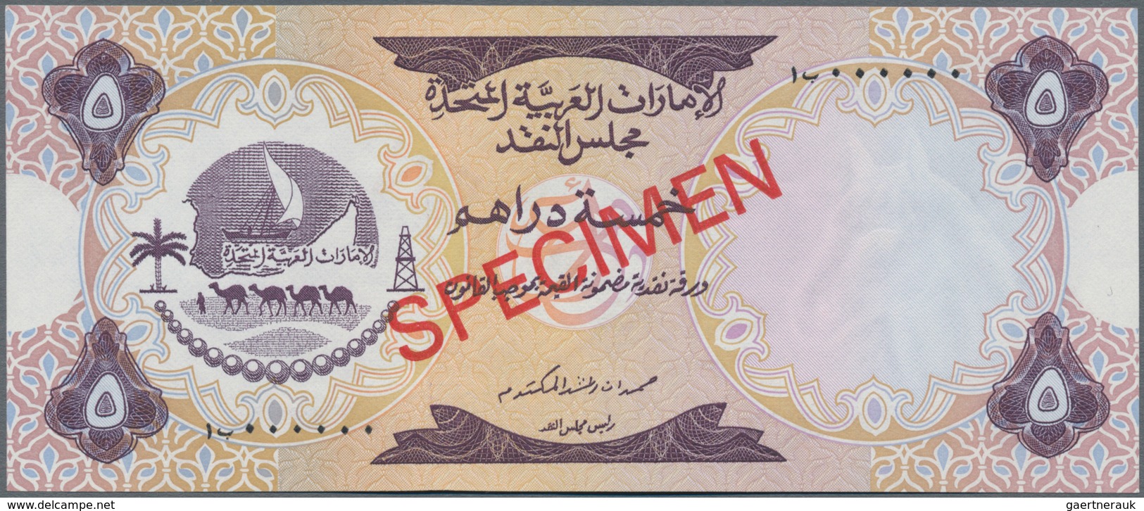United Arab Emirates / Vereinigte Arabische Emirate: United Arab Emirates Currency Board 5 Dirhams N - Ver. Arab. Emirate