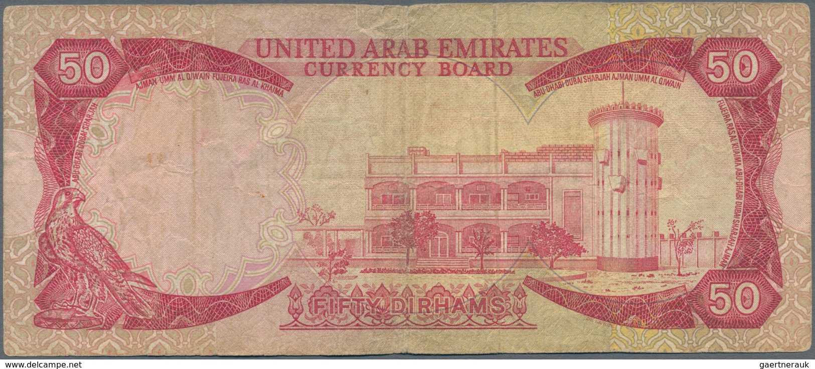 United Arab Emirates / Vereinigte Arabische Emirate: United Arab Emirates Currency Board Pair With 5 - Emiratos Arabes Unidos