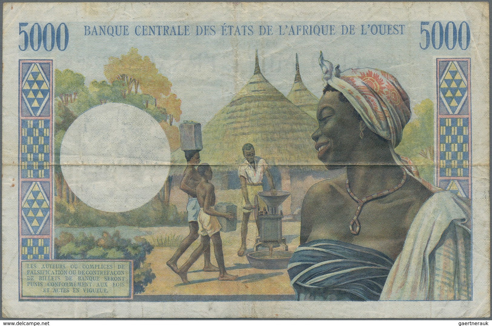West African States / West-Afrikanische Staaten: Banque Centrale Des États De L'Afrique De L'Ouest 5 - West-Afrikaanse Staten