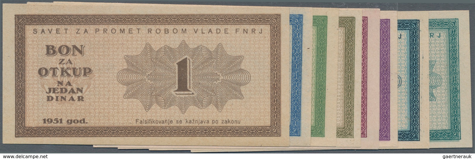Yugoslavia / Jugoslavien: Huge lot with 33 regional and local issues, comprising 1, 10 and 100 Dinar