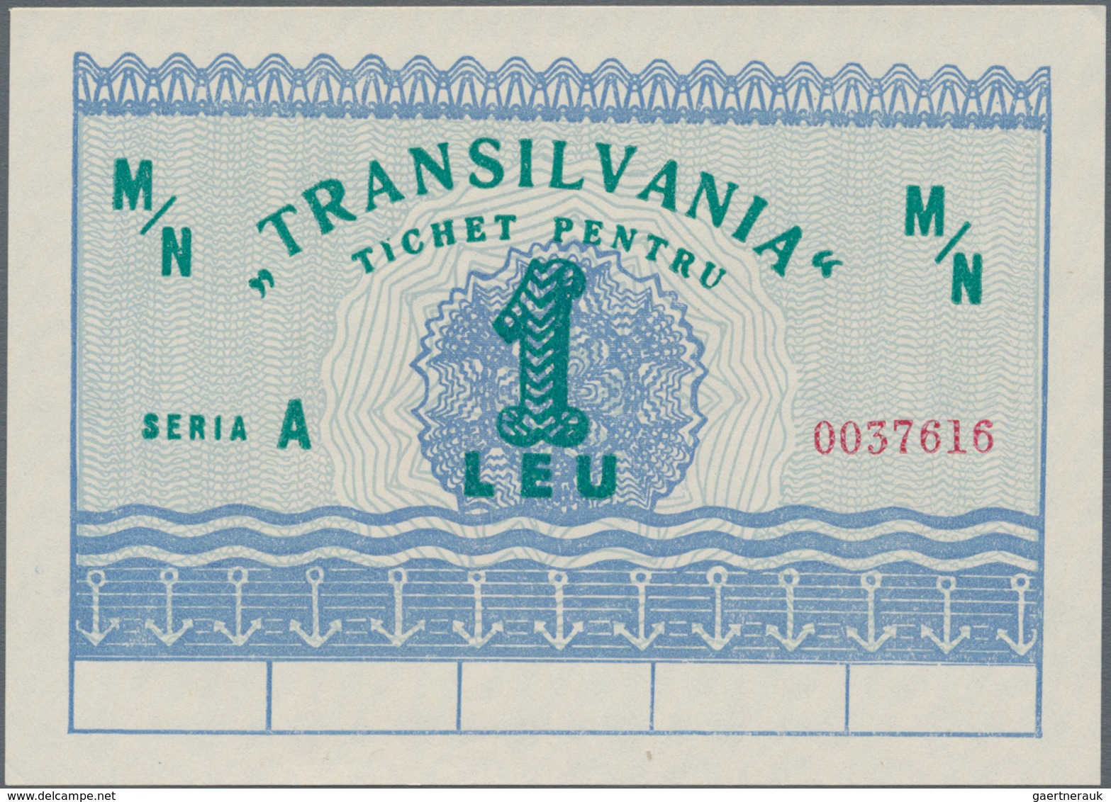 Romania / Rumänien: Set With 3 Pcs. Notgeld TRANSIVANIA TICHET PENTRU With 1, 2 And 10 Lei, ND, P.NL - Rumania