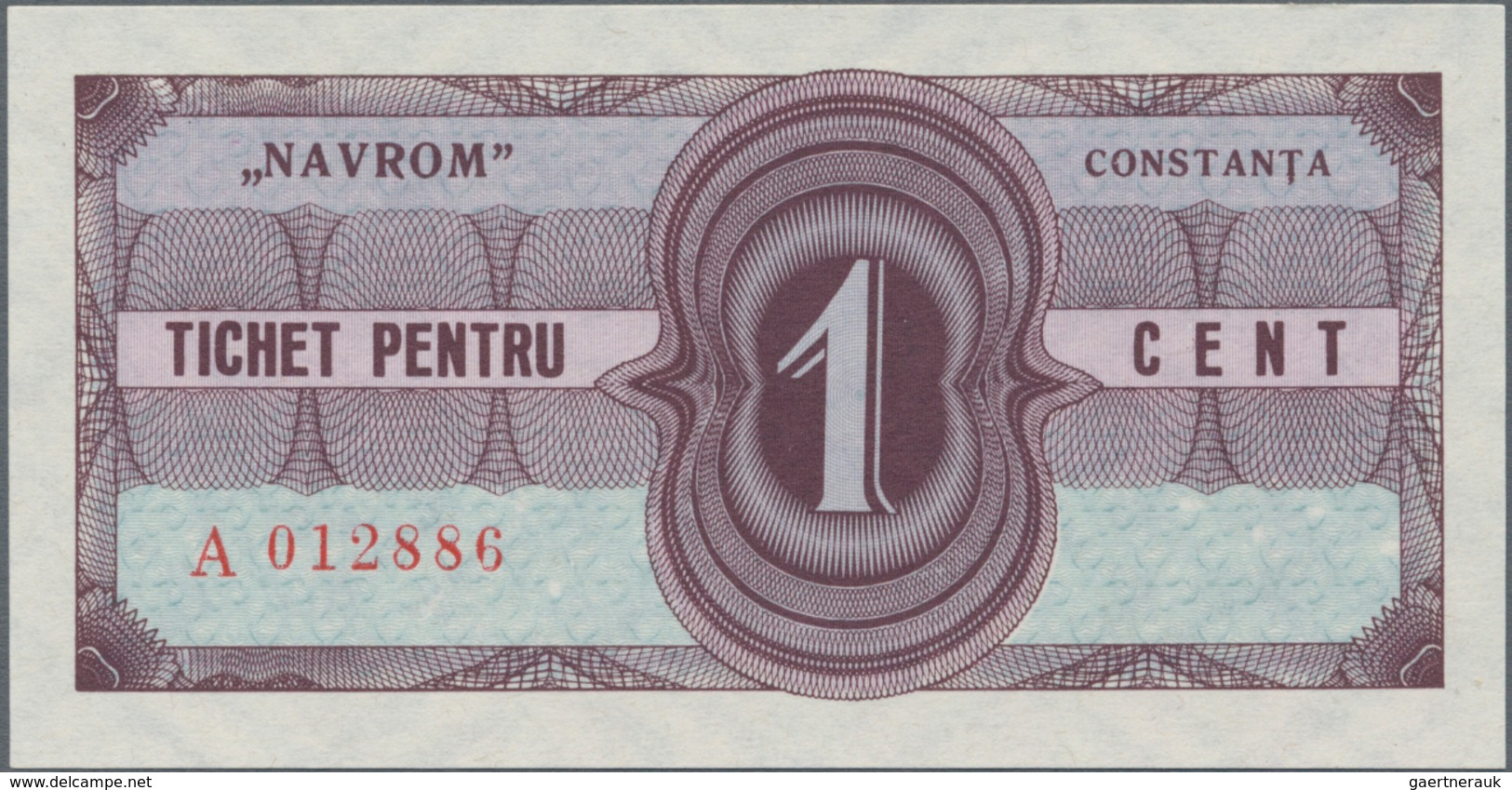 Romania / Rumänien: Set With 7 Pcs. Notgeld NAVROM CONSTANTA 1, 5, 10, 25, 50,Centi And 2 And 5 Dola - Rumania