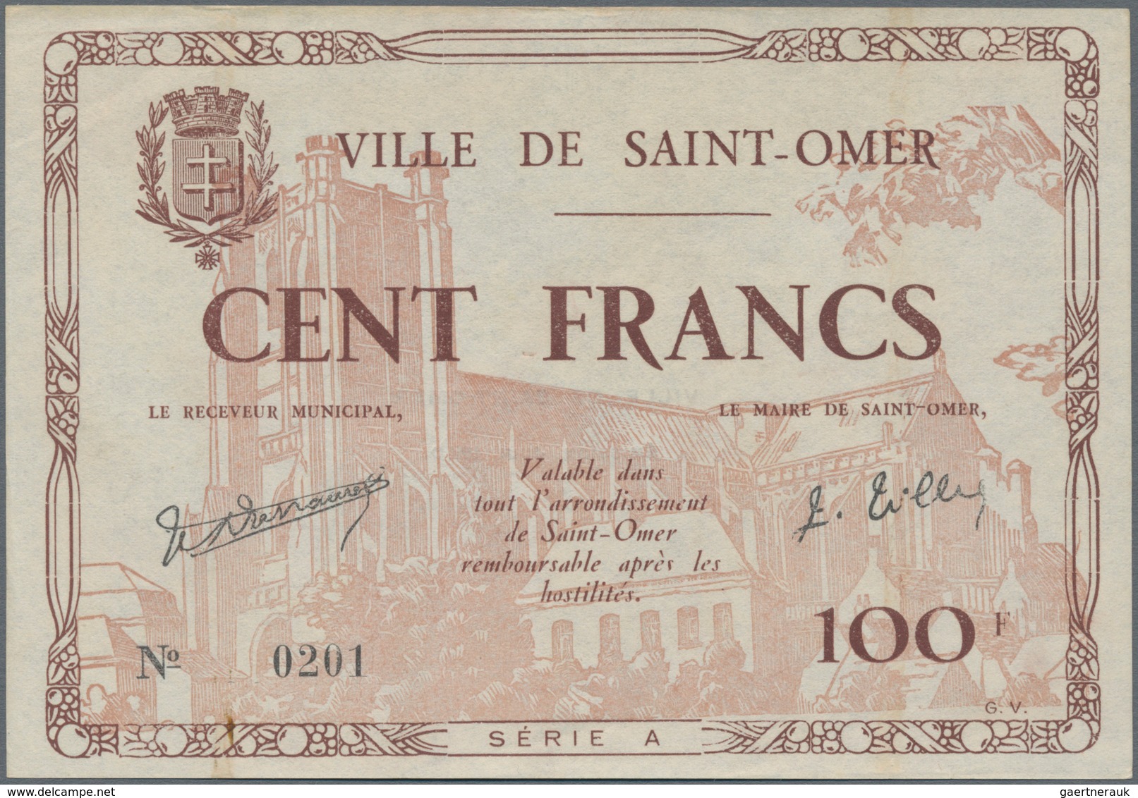 France / Frankreich: Huge Lot With 271 Banknotes Series 1944 Including 229 Pcs. 2 Francs (UNC), 19x - Other & Unclassified