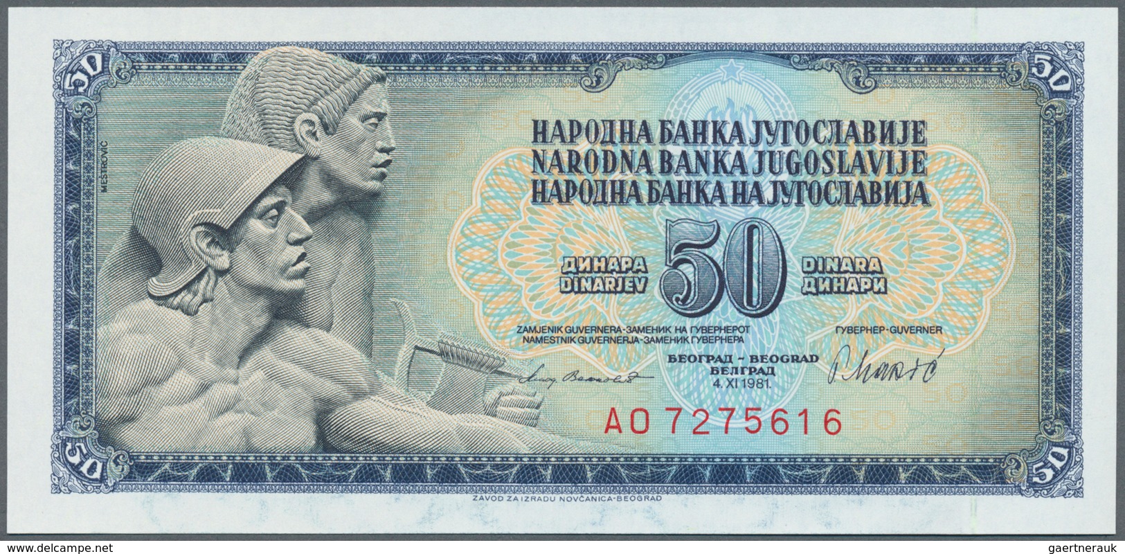 Yugoslavia / Jugoslavien: 1955/2001 (ca.), Ex Pick 69-153, Quantity Lot With 6244 Banknotes In Good - Jugoslawien