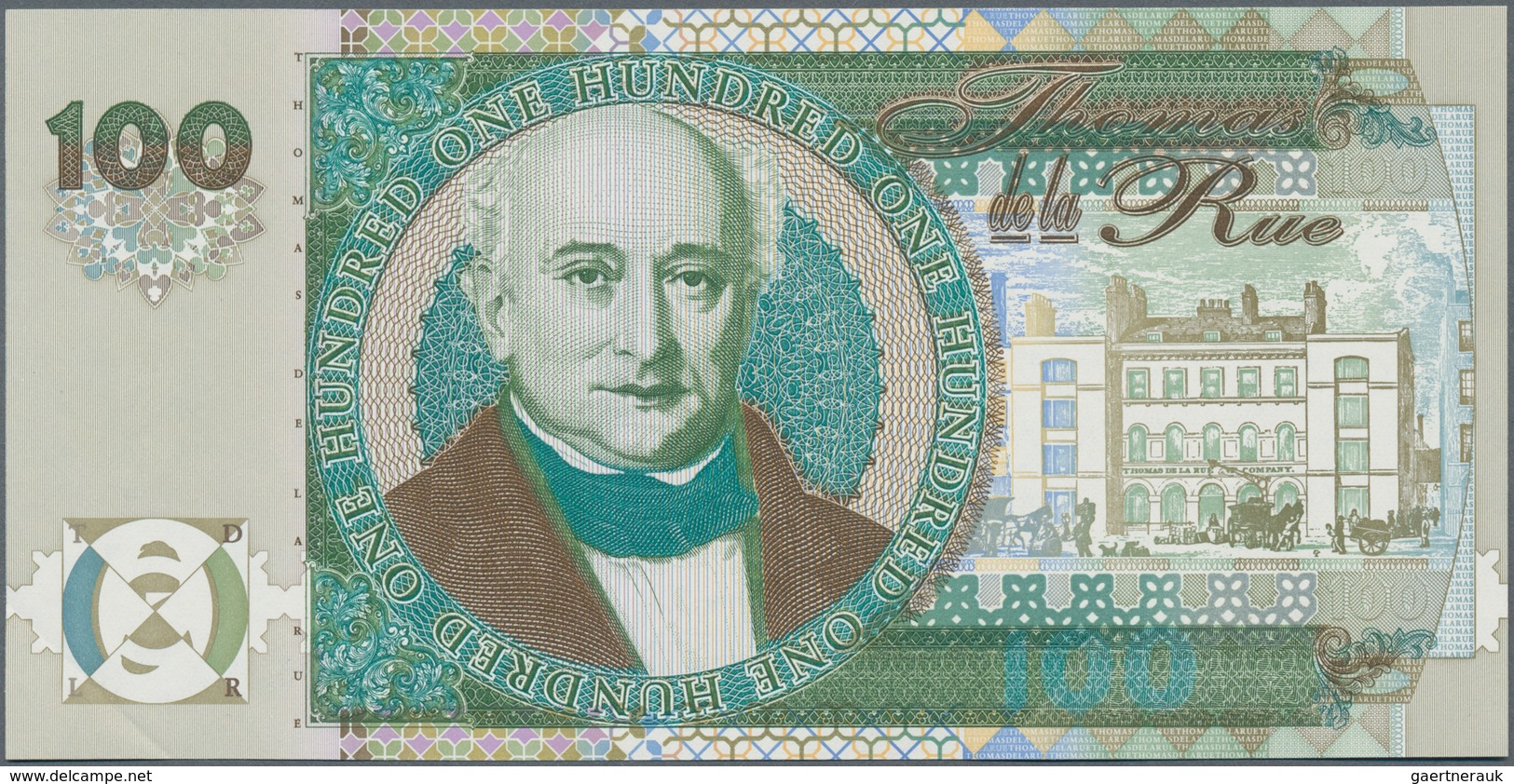 Testbanknoten: Huge Lot With 56 Pcs. Testnotes, Advertising Notes And Watermark Paper, Comprising Fo - Specimen
