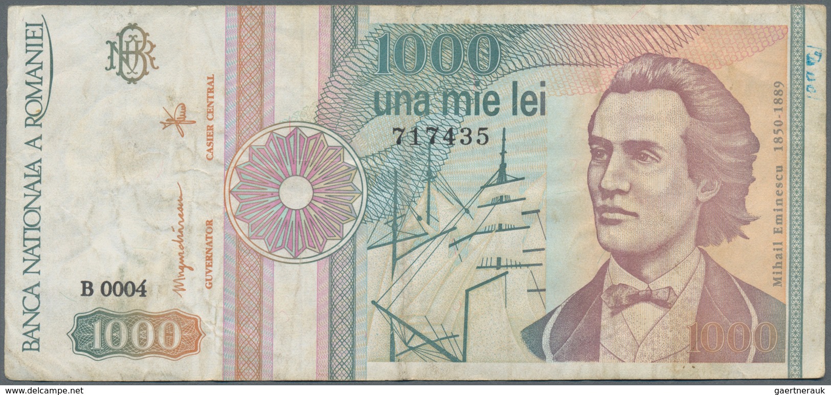 Alle Welt: Small box with about 1000 banknotes, including some better notes in mainly F to VF condit