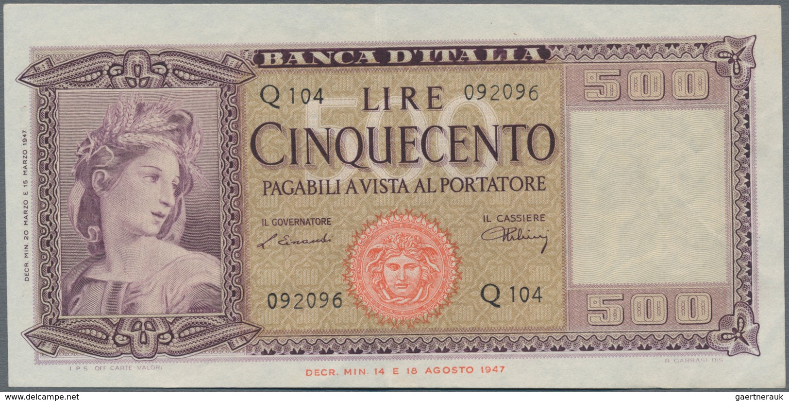 Alle Welt: Very Nice Lot With 41 Banknotes From All Over The World With A Few Better Ones, For Examp - Otros & Sin Clasificación